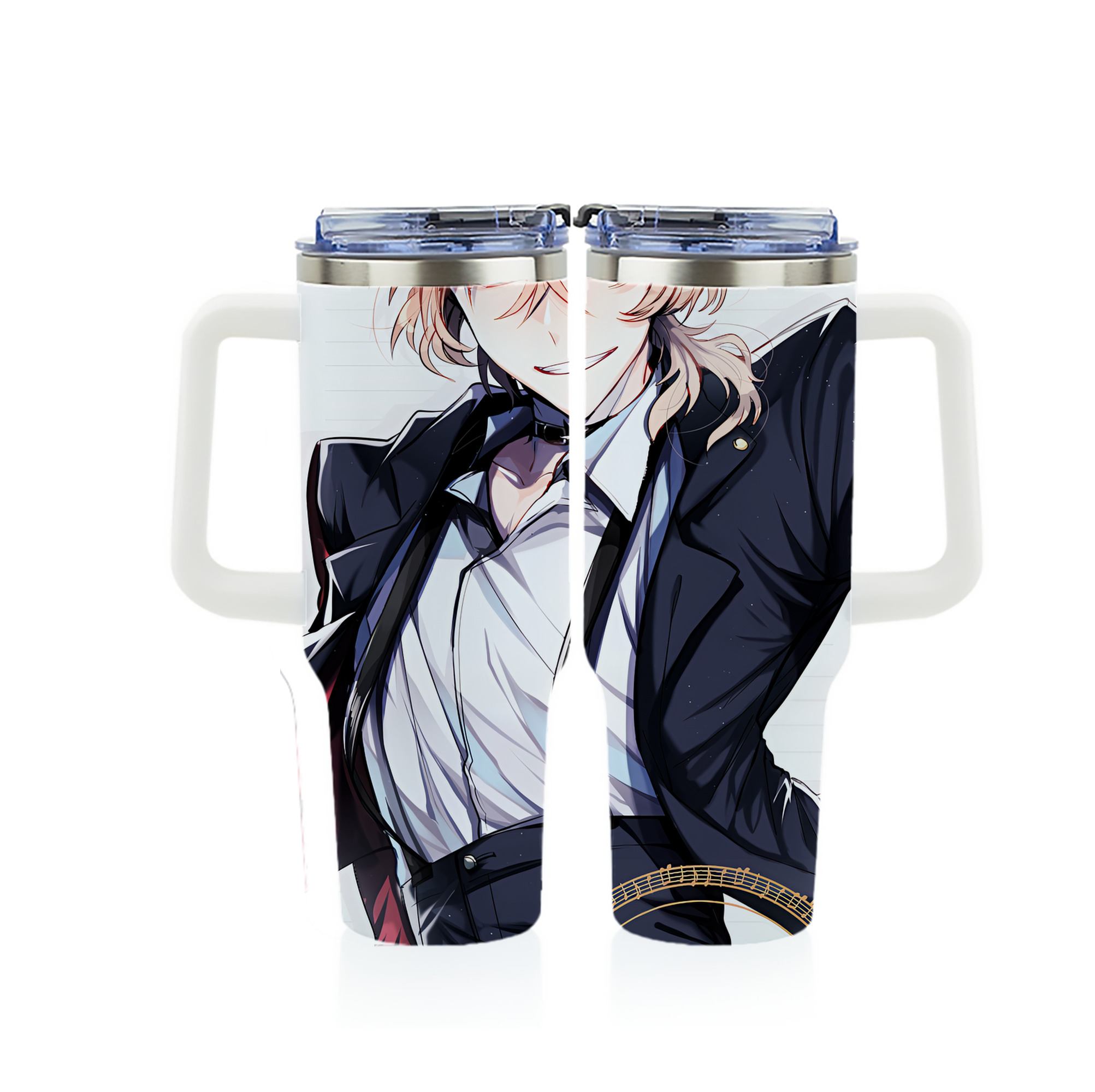 （画像用） 文豪ストレイドッグス Bungo Stray Dogs 1200ｍLフルプリント車用タンブラー