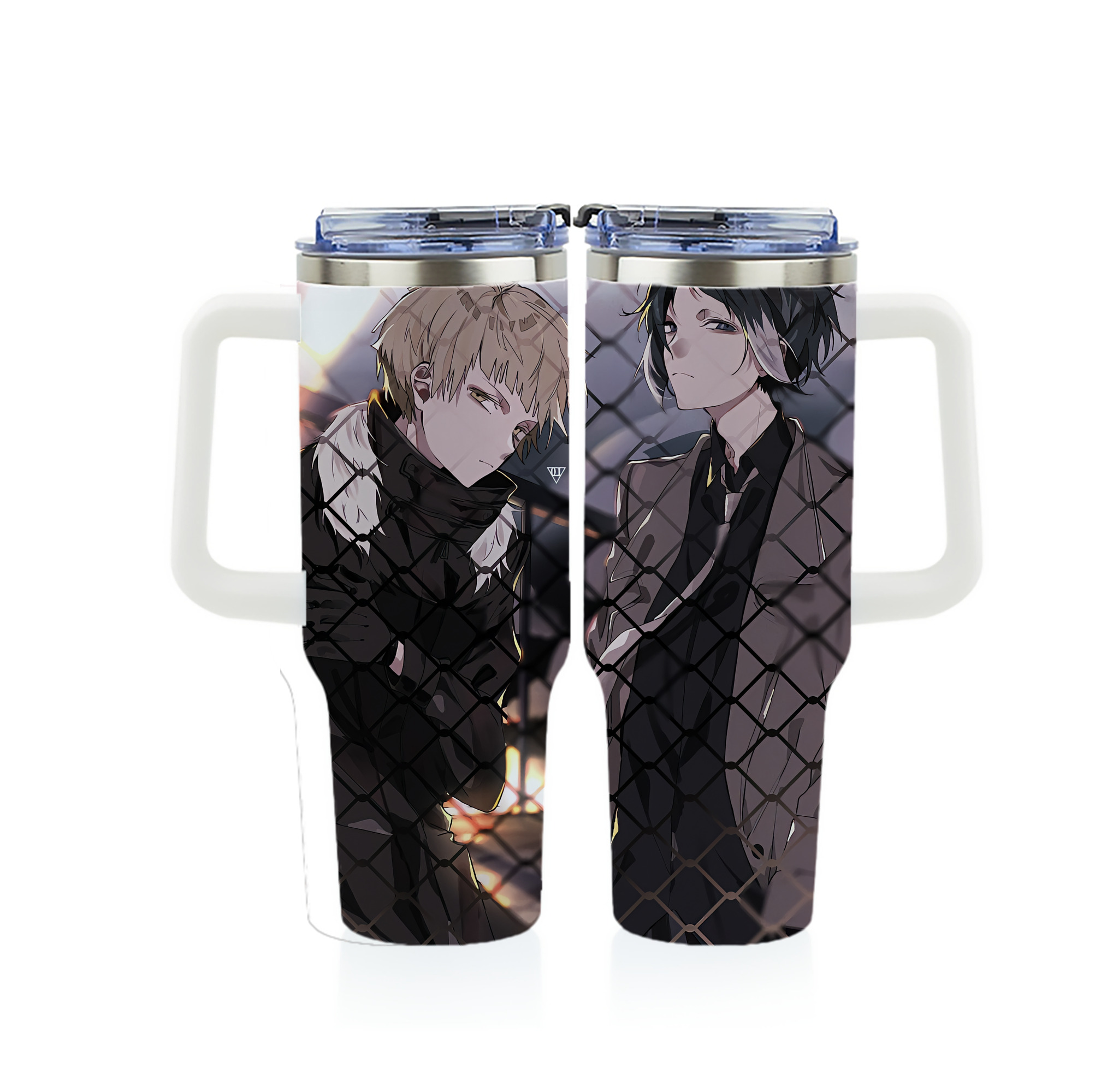 （画像用） 文豪ストレイドッグス Bungo Stray Dogs 1200ｍLフルプリント車用タンブラー