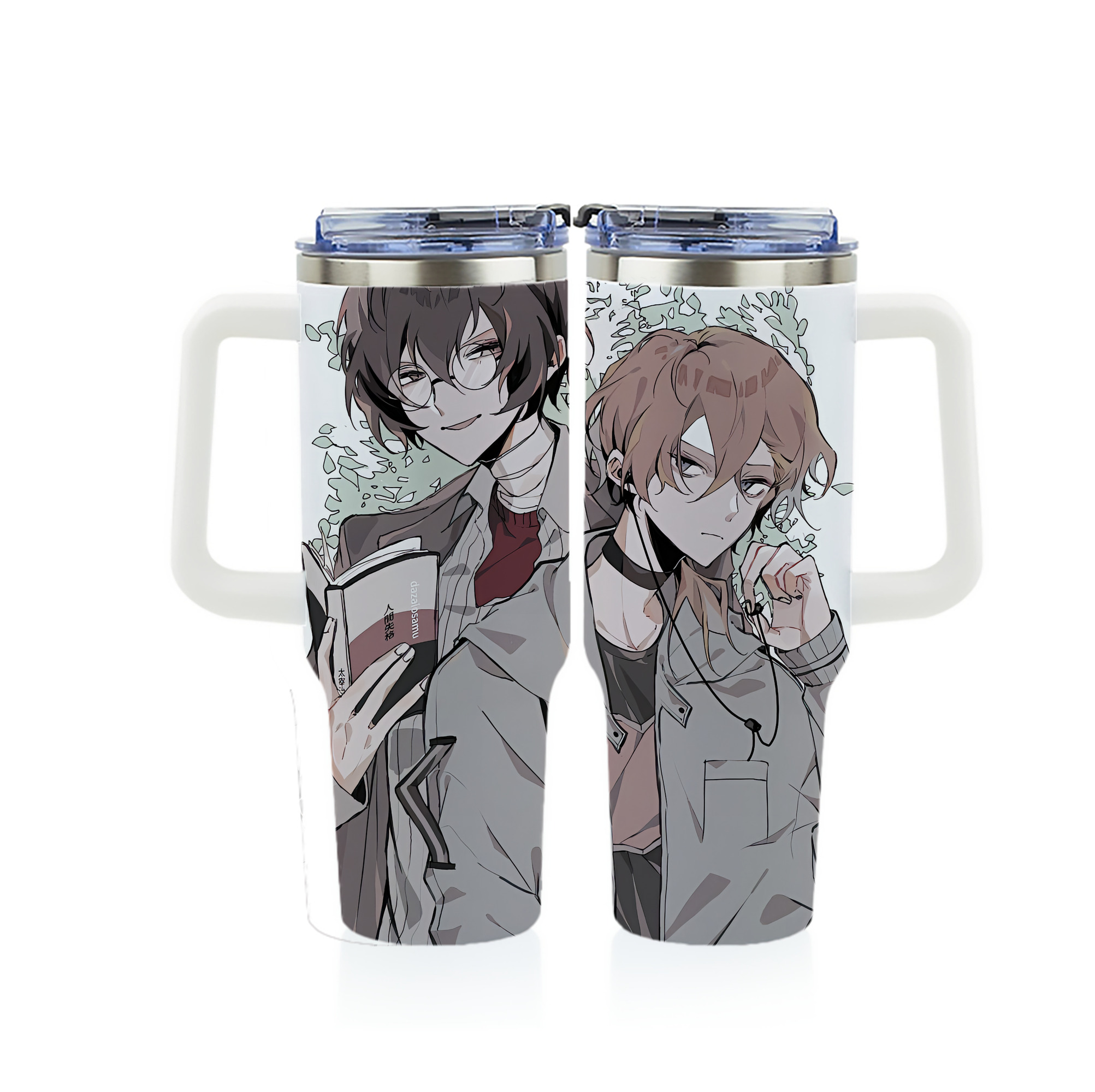 （画像用） 文豪ストレイドッグス Bungo Stray Dogs 1200ｍLフルプリント車用タンブラー