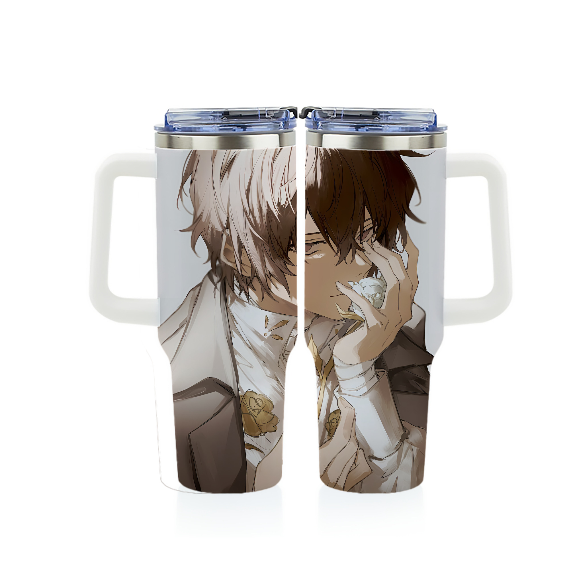 （画像用） 文豪ストレイドッグス Bungo Stray Dogs 1200ｍLフルプリント車用タンブラー