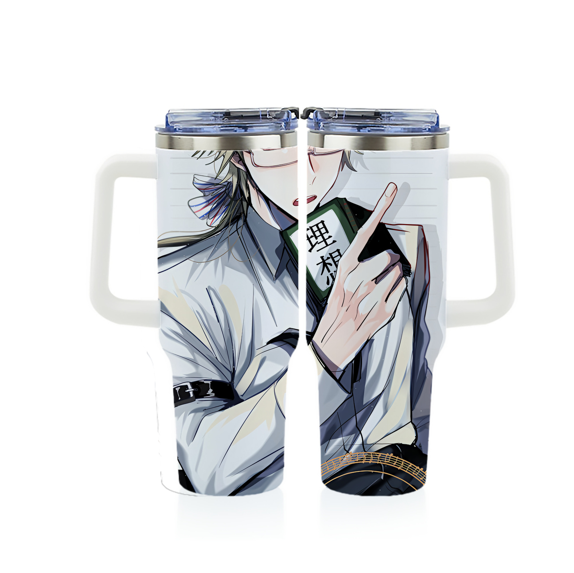 （画像用） 文豪ストレイドッグス Bungo Stray Dogs 1200ｍLフルプリント車用タンブラー