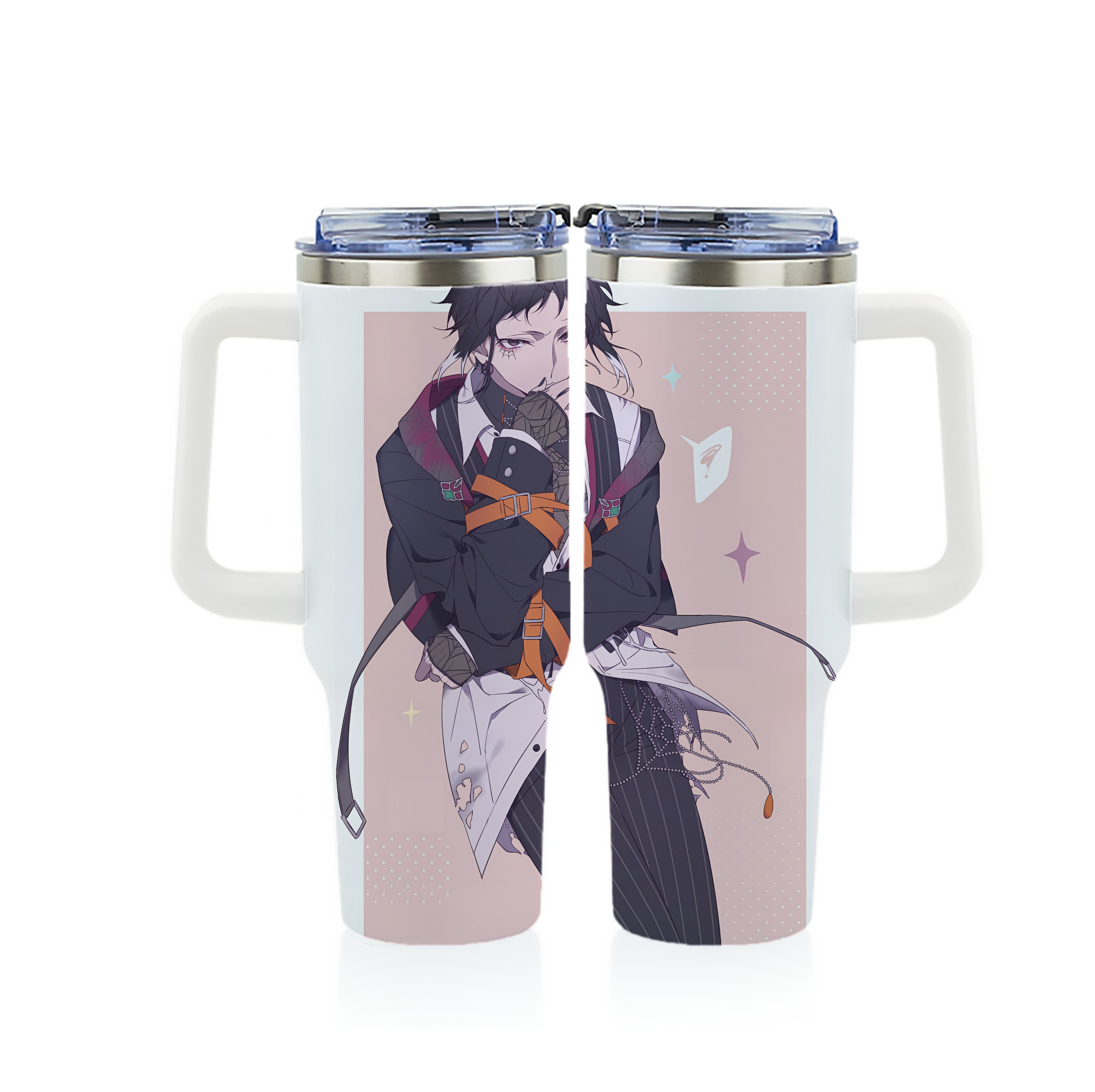 （画像用） 文豪ストレイドッグス Bungo Stray Dogs 1200ｍLフルプリント車用タンブラー
