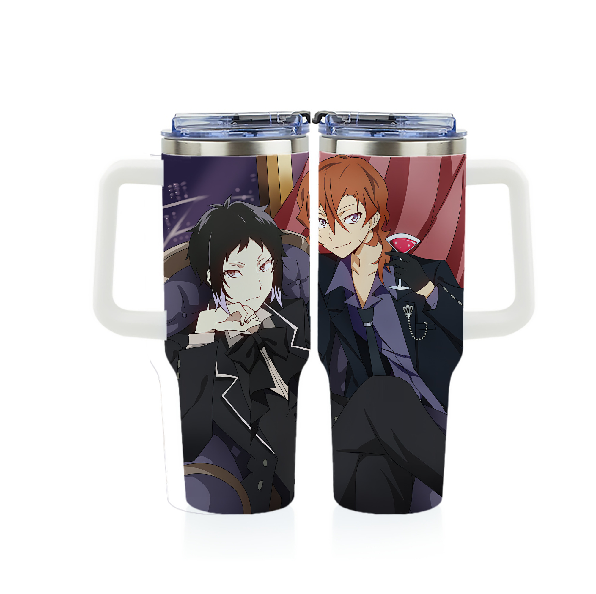 （画像用） 文豪ストレイドッグス Bungo Stray Dogs 1200ｍLフルプリント車用タンブラー