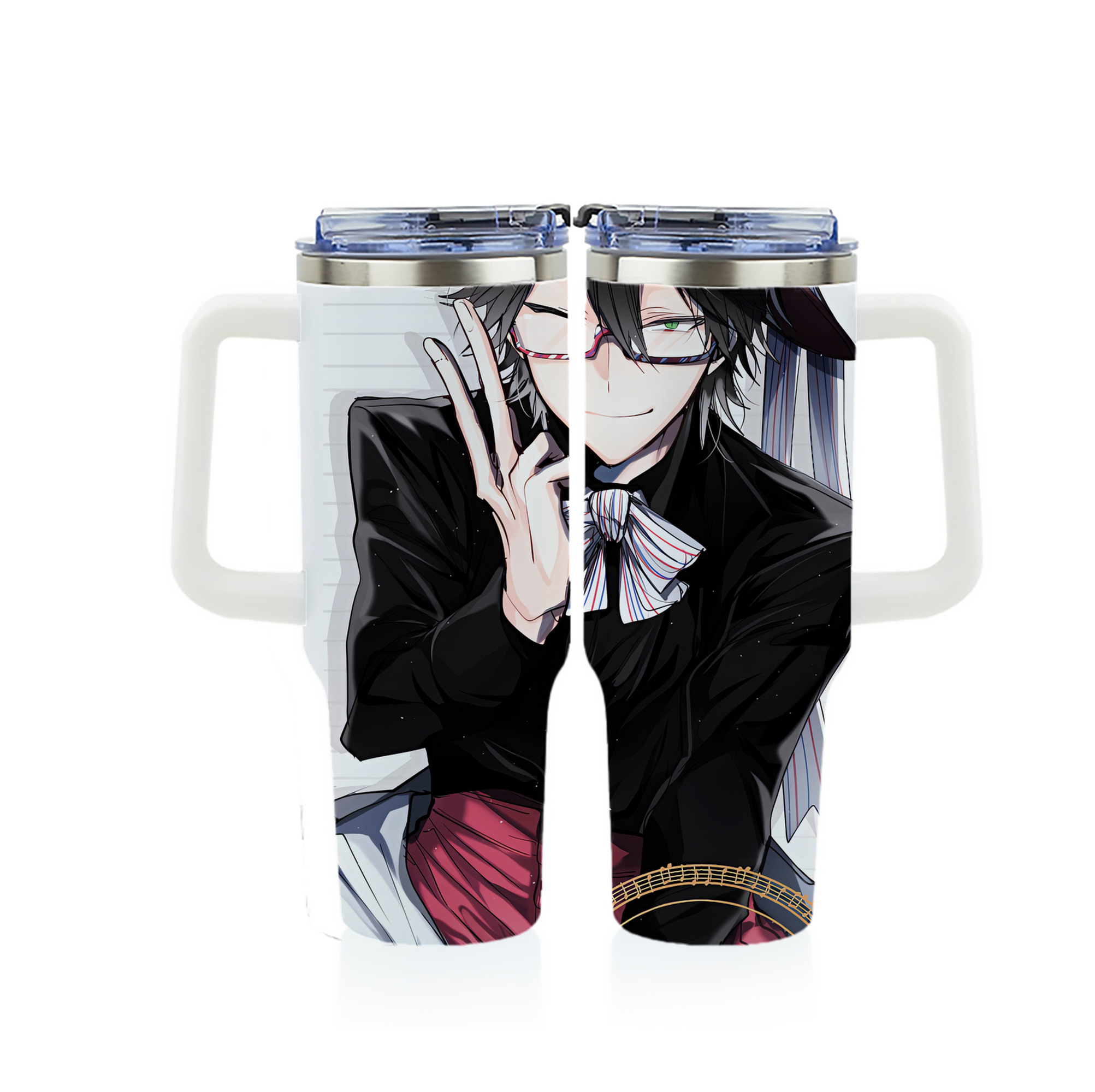 （画像用） 文豪ストレイドッグス Bungo Stray Dogs 1200ｍLフルプリント車用タンブラー