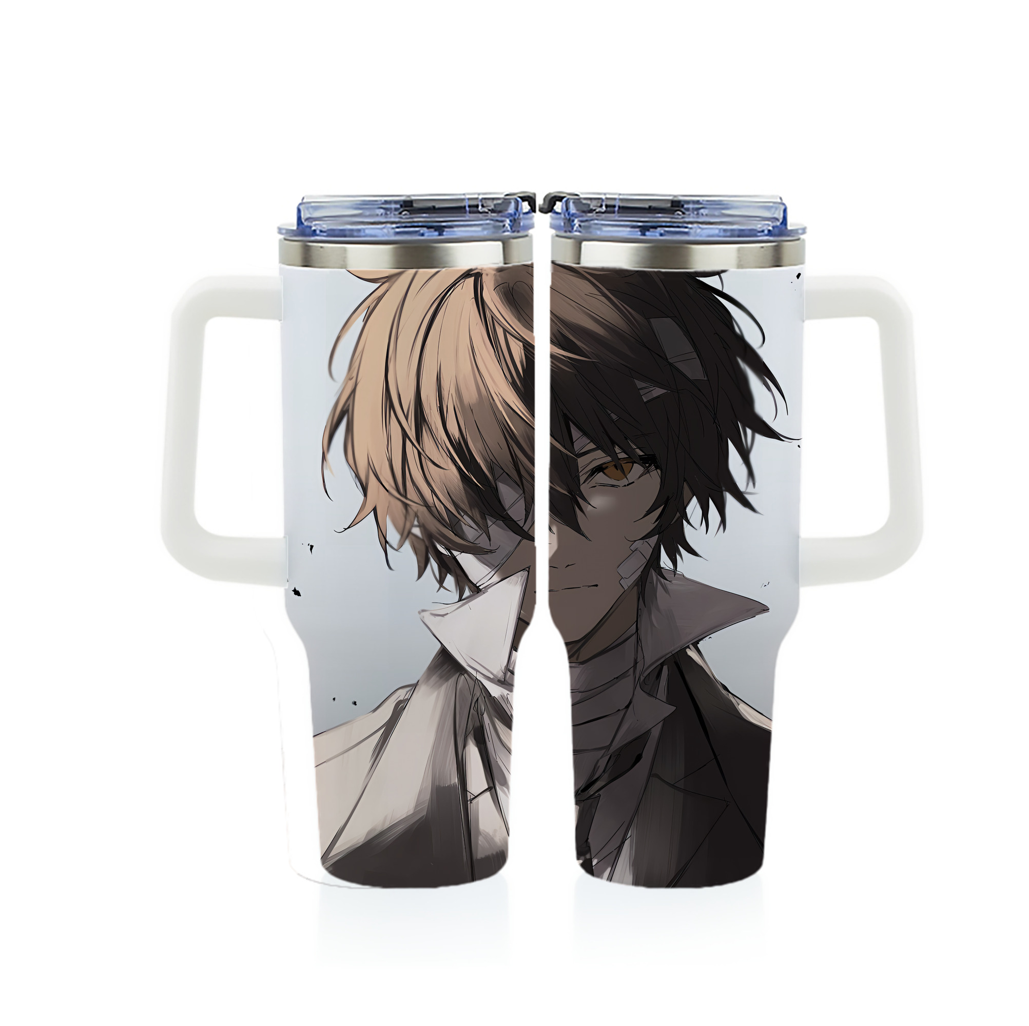 （画像用） 文豪ストレイドッグス Bungo Stray Dogs 1200ｍLフルプリント車用タンブラー