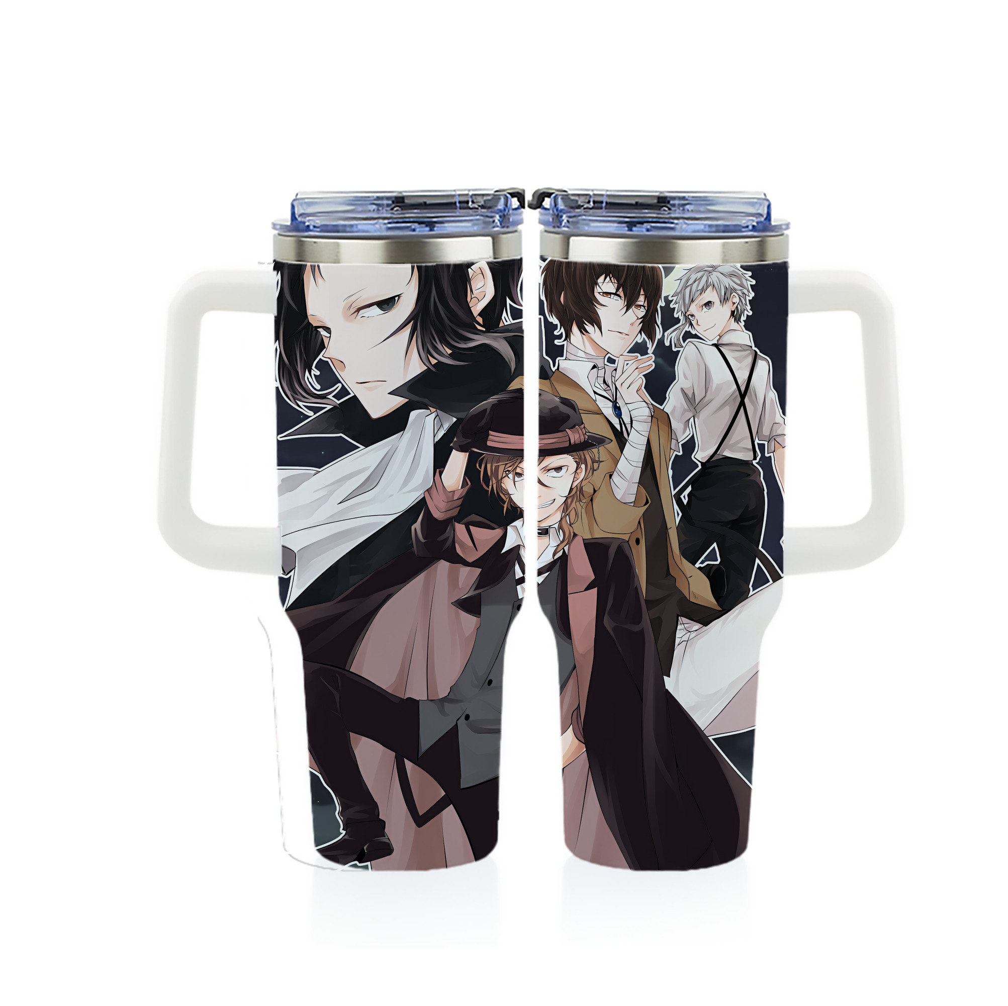 （画像用） 文豪ストレイドッグス Bungo Stray Dogs 1200ｍLフルプリント車用タンブラー
