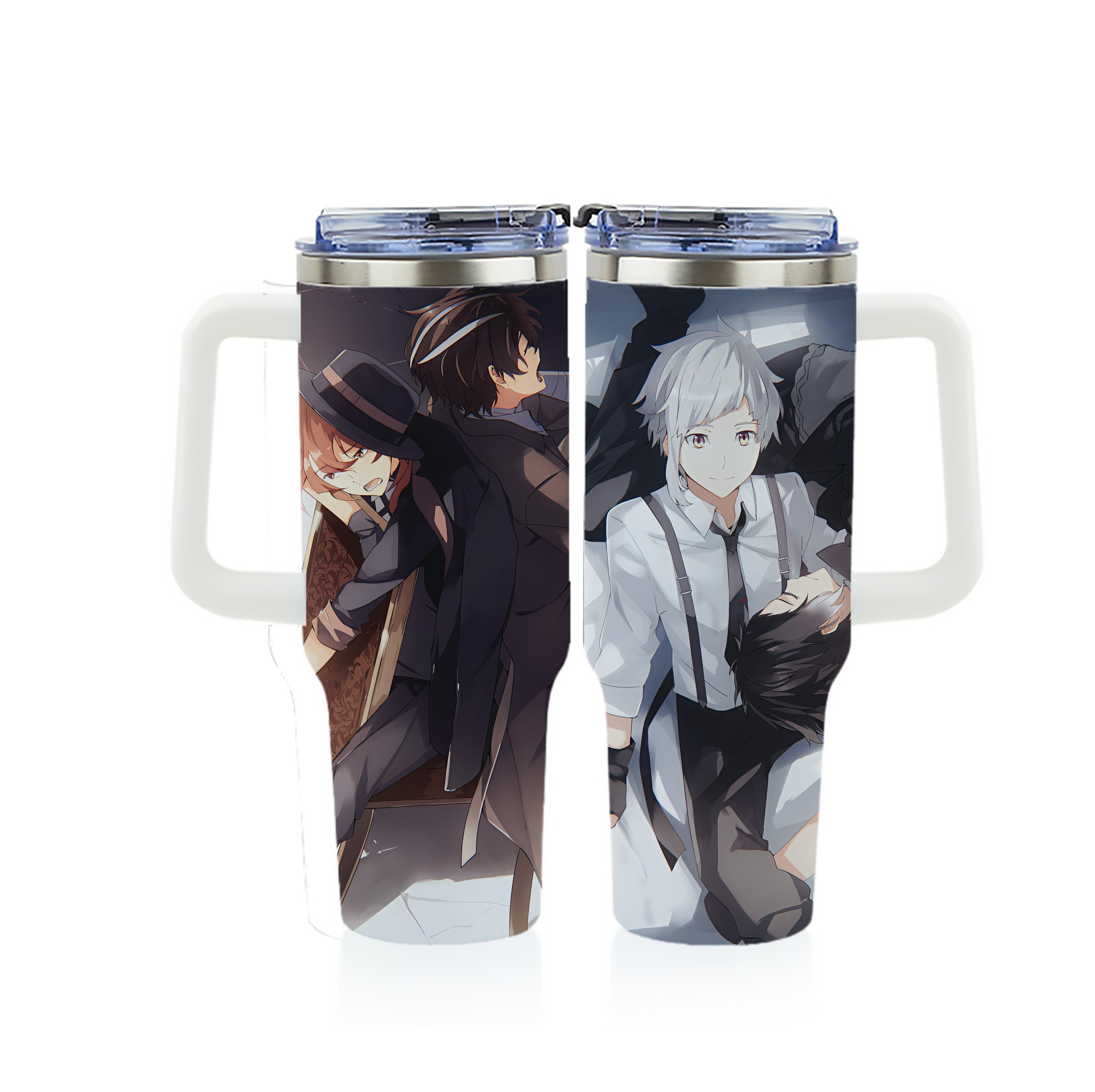 （画像用） 文豪ストレイドッグス Bungo Stray Dogs 1200ｍLフルプリント車用タンブラー