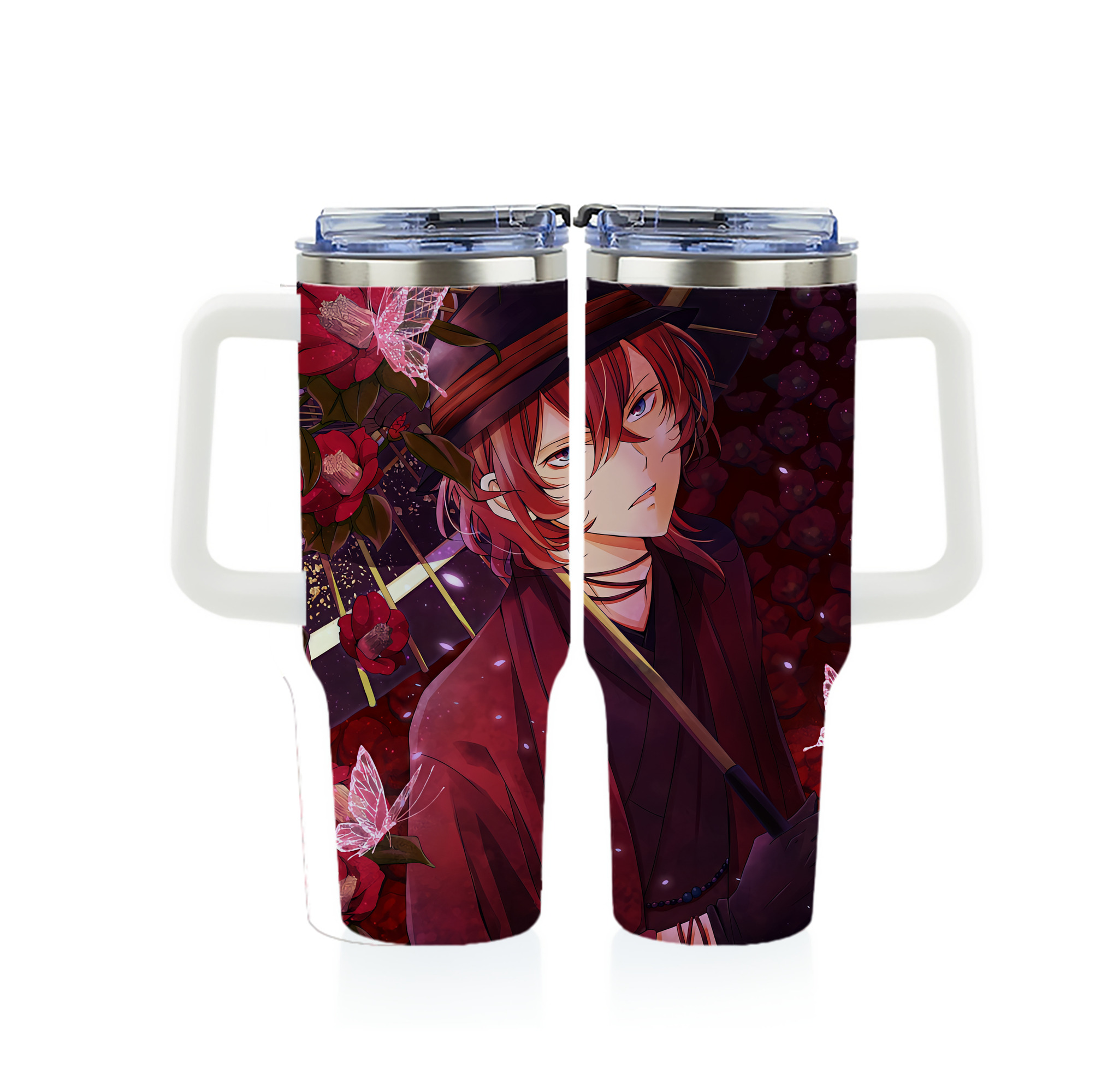 （画像用） 文豪ストレイドッグス Bungo Stray Dogs 1200ｍLフルプリント車用タンブラー