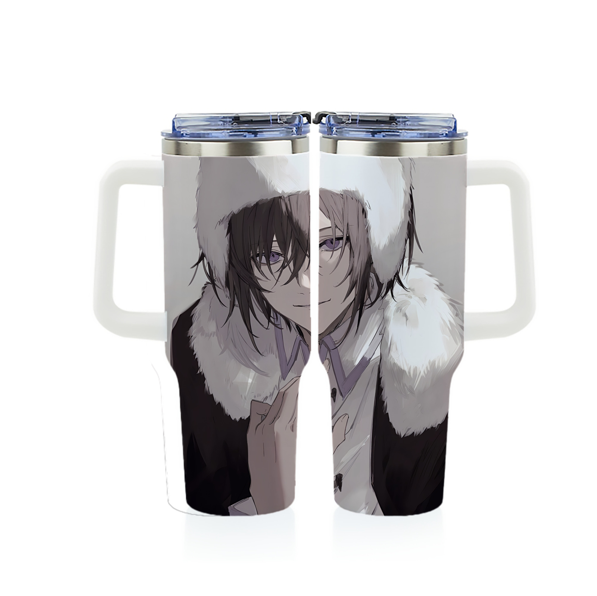 （画像用） 文豪ストレイドッグス Bungo Stray Dogs 1200ｍLフルプリント車用タンブラー