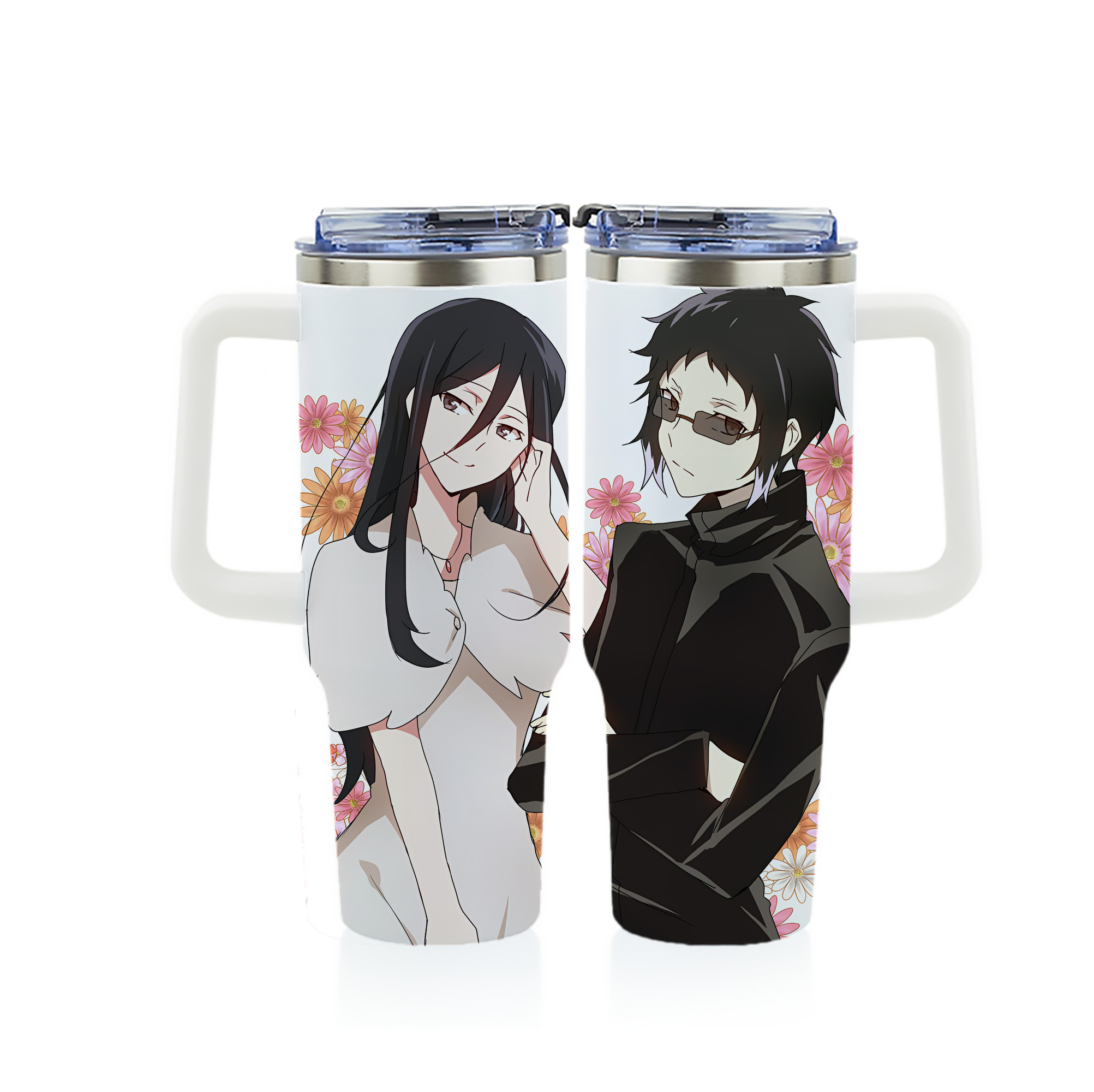 （画像用） 文豪ストレイドッグス Bungo Stray Dogs 1200ｍLフルプリント車用タンブラー