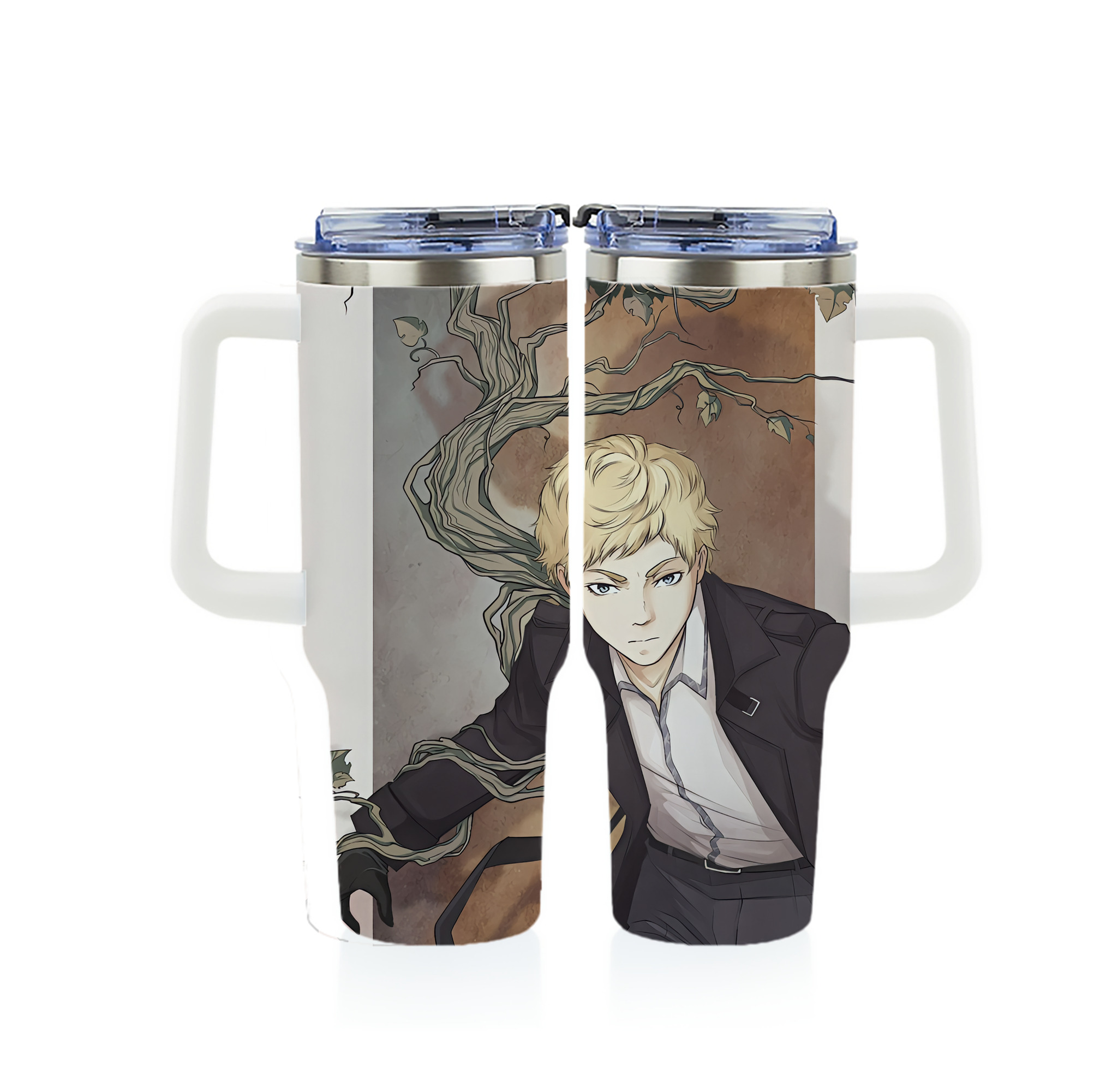 （画像用） 文豪ストレイドッグス Bungo Stray Dogs 1200ｍLフルプリント車用タンブラー