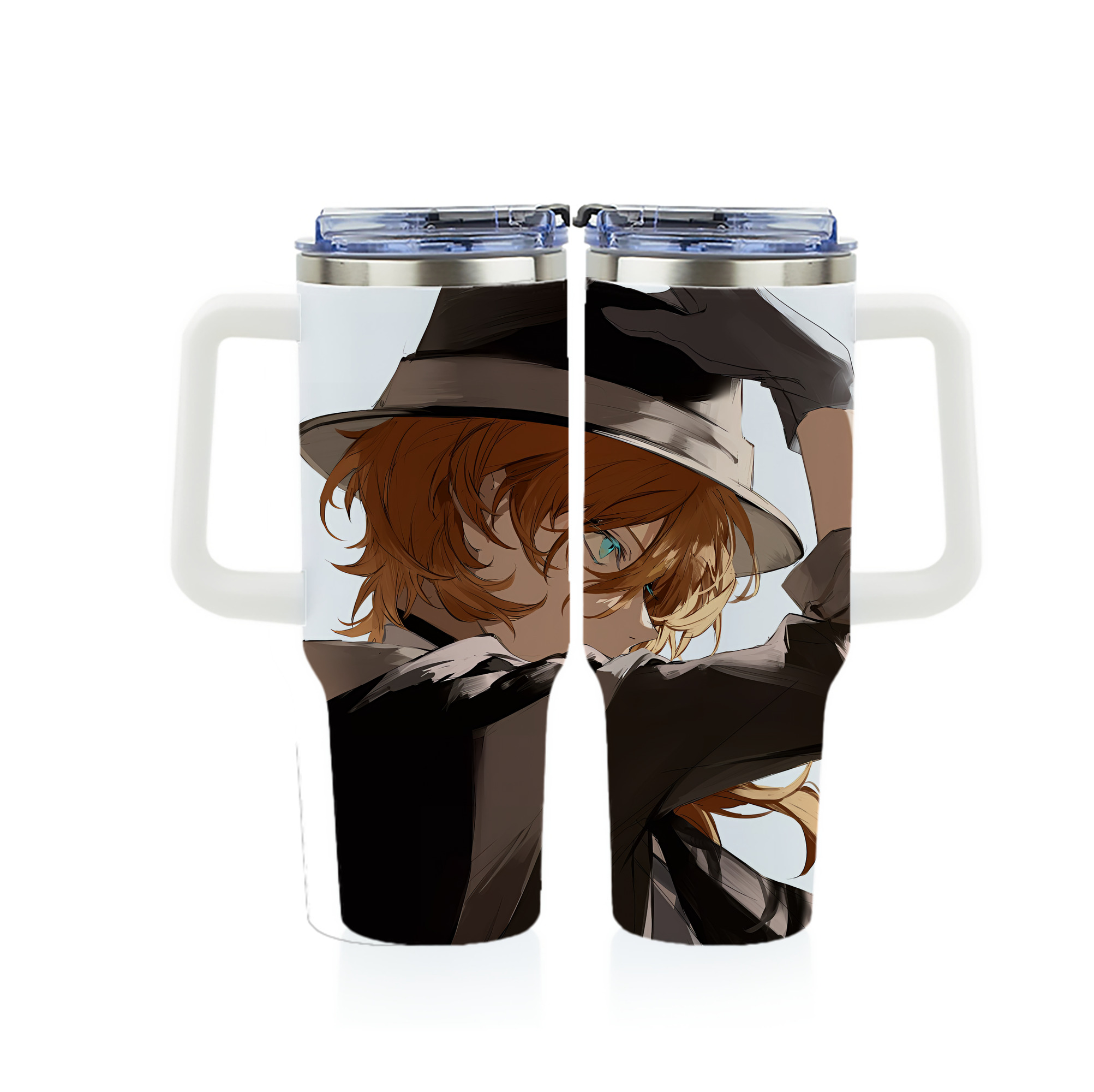 （画像用） 文豪ストレイドッグス Bungo Stray Dogs 1200ｍLフルプリント車用タンブラー