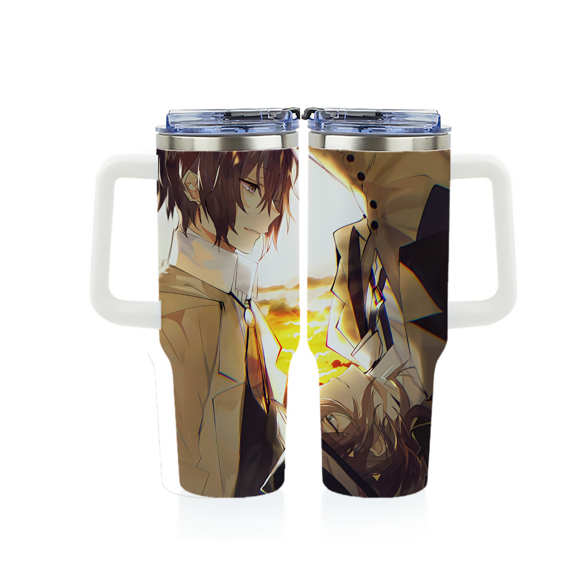 （画像用） 文豪ストレイドッグス Bungo Stray Dogs 1200ｍLフルプリント車用タンブラー