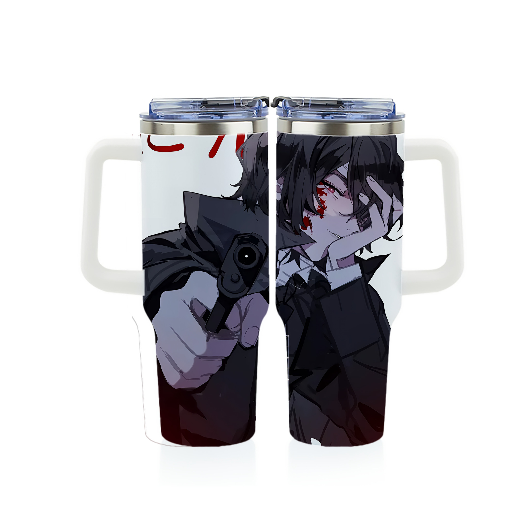 （画像用） 文豪ストレイドッグス Bungo Stray Dogs 1200ｍLフルプリント車用タンブラー