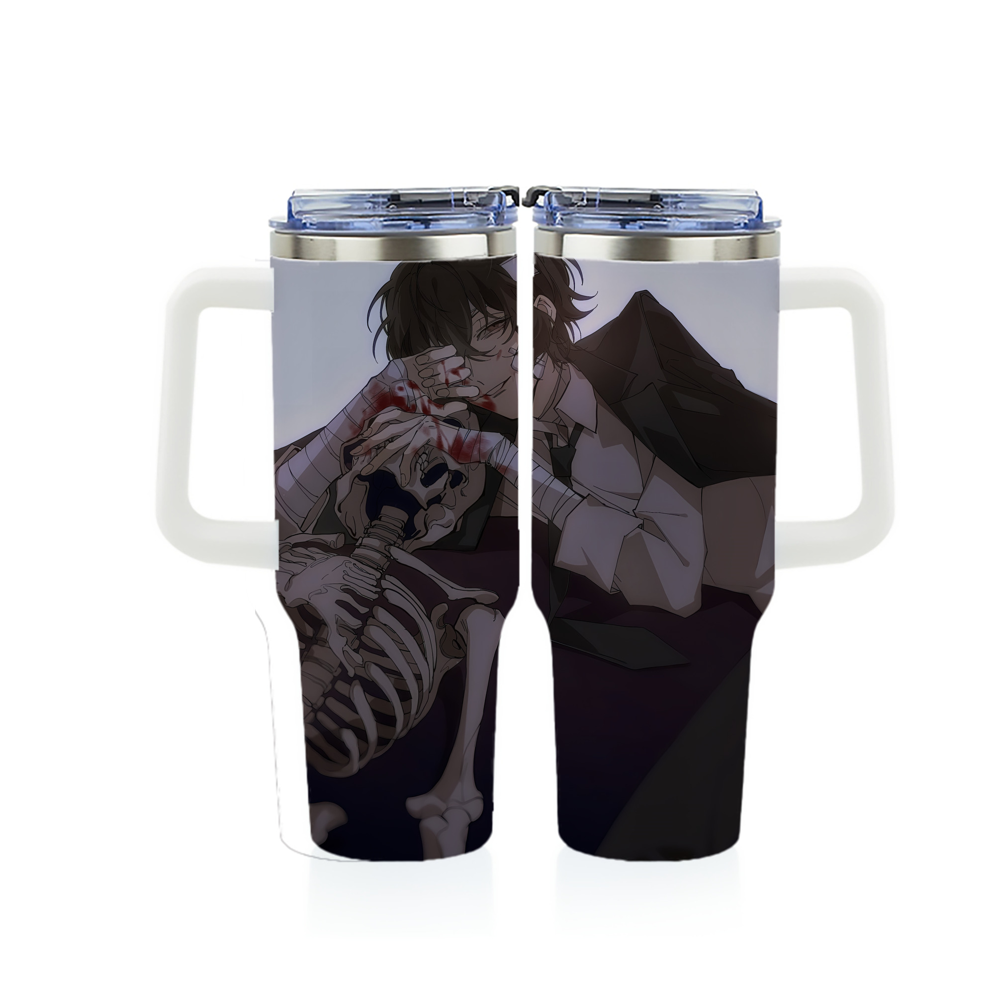（画像用） 文豪ストレイドッグス Bungo Stray Dogs 1200ｍLフルプリント車用タンブラー