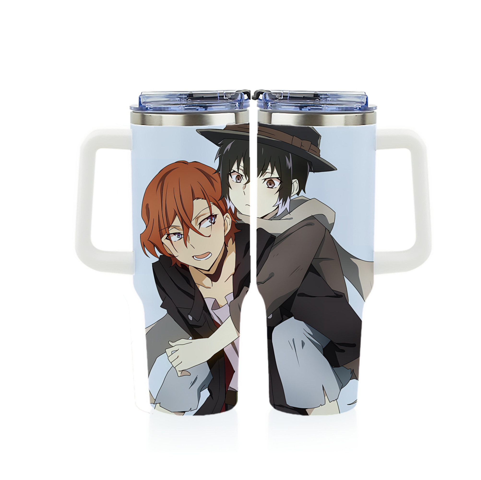 （画像用） 文豪ストレイドッグス Bungo Stray Dogs 1200ｍLフルプリント車用タンブラー