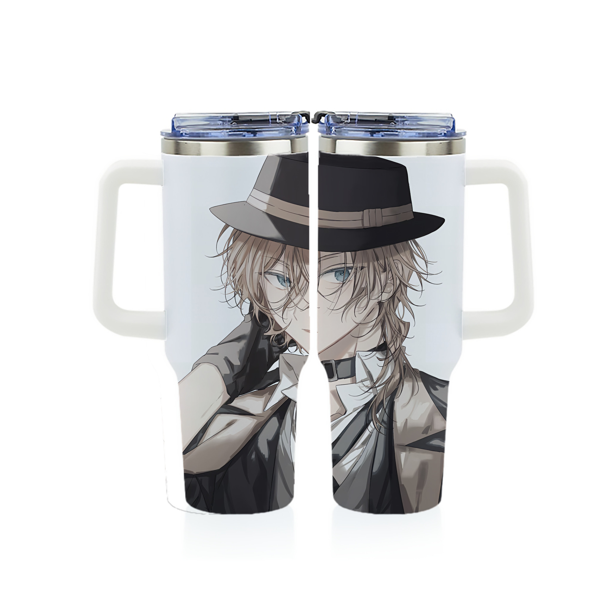 （画像用） 文豪ストレイドッグス Bungo Stray Dogs 1200ｍLフルプリント車用タンブラー