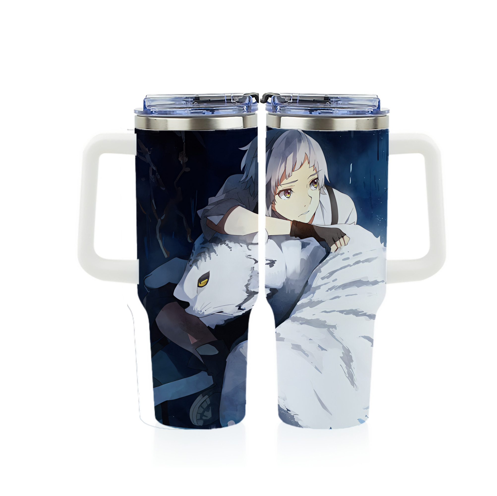 （画像用） 文豪ストレイドッグス Bungo Stray Dogs 1200ｍLフルプリント車用タンブラー