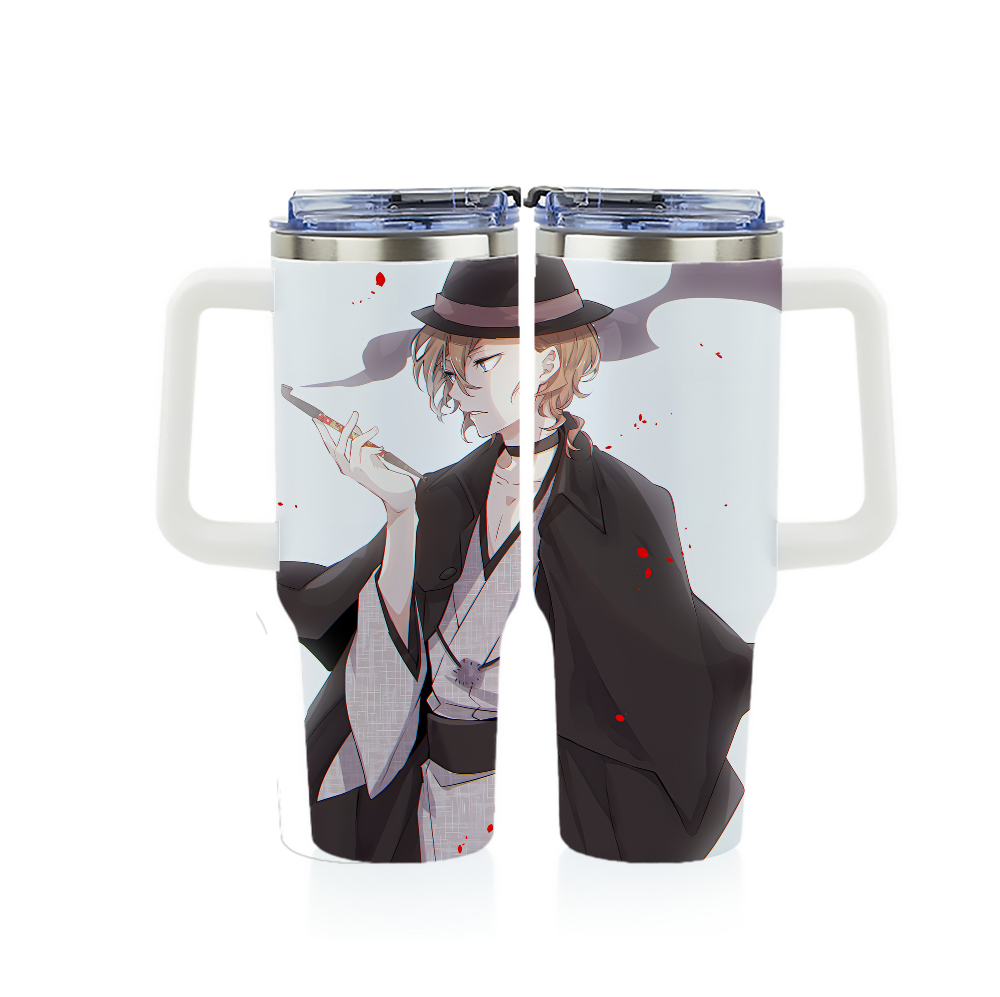 （画像用） 文豪ストレイドッグス Bungo Stray Dogs 1200ｍLフルプリント車用タンブラー