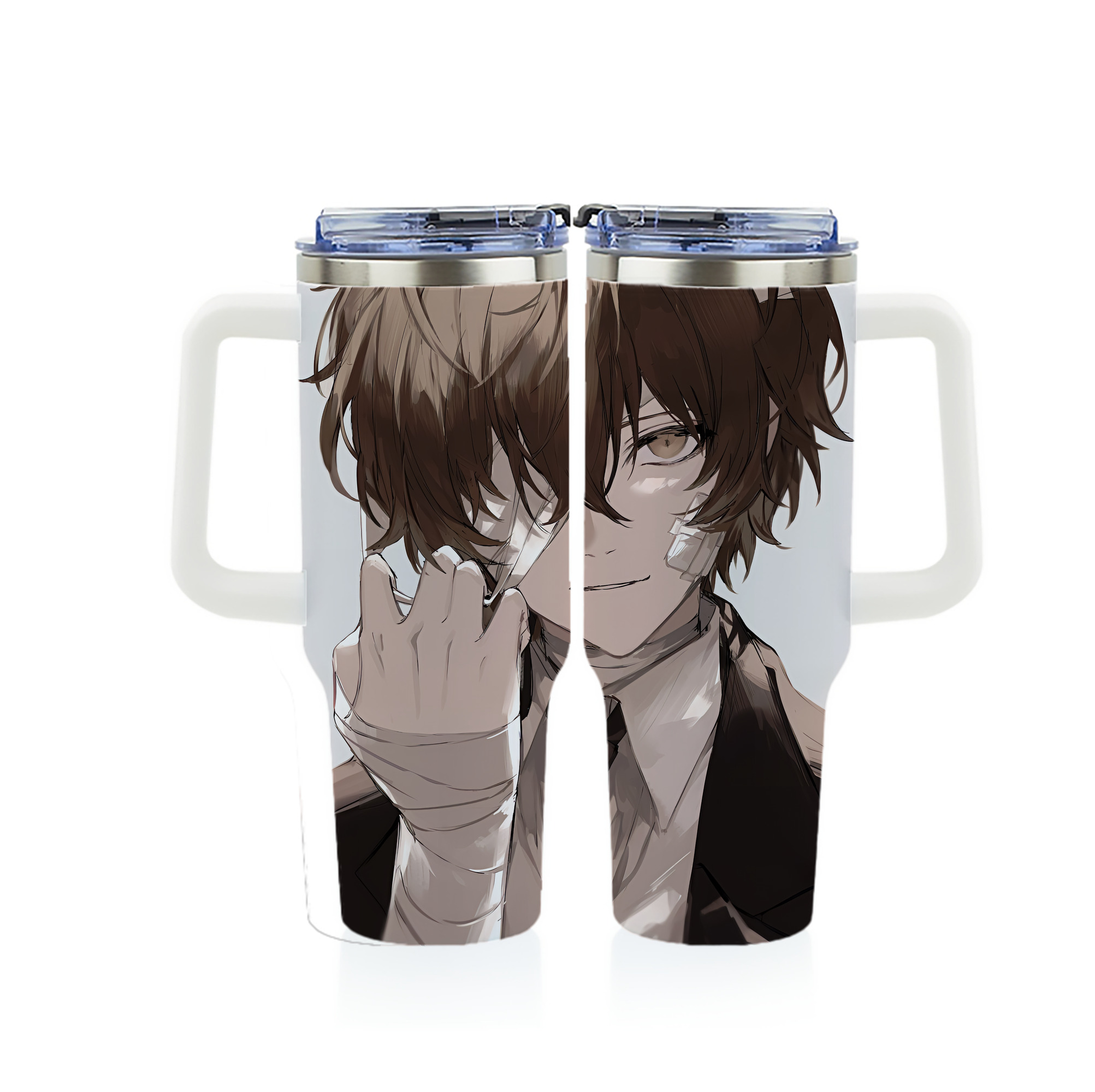 （画像用） 文豪ストレイドッグス Bungo Stray Dogs 1200ｍLフルプリント車用タンブラー