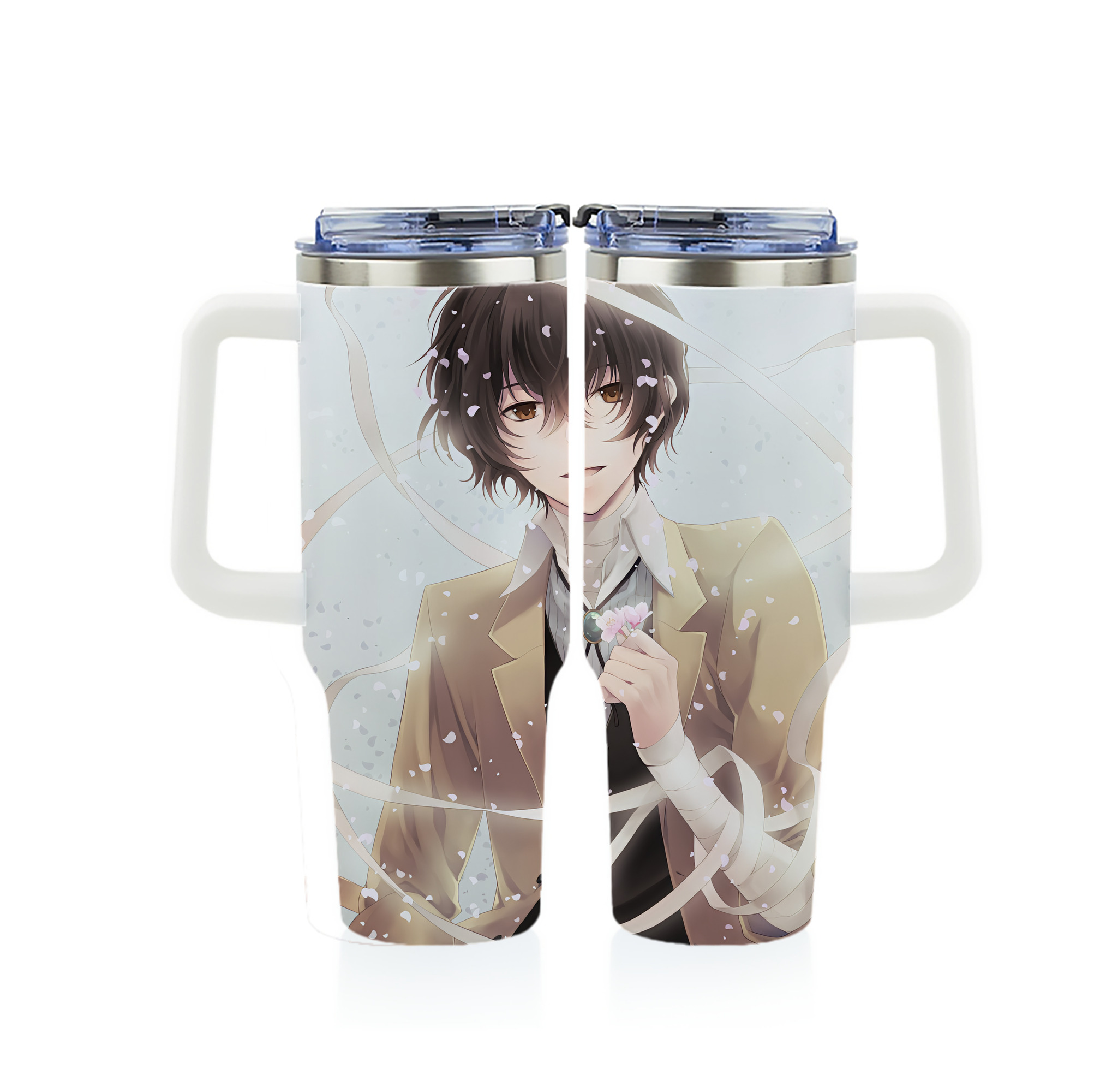 （画像用） 文豪ストレイドッグス Bungo Stray Dogs 1200ｍLフルプリント車用タンブラー
