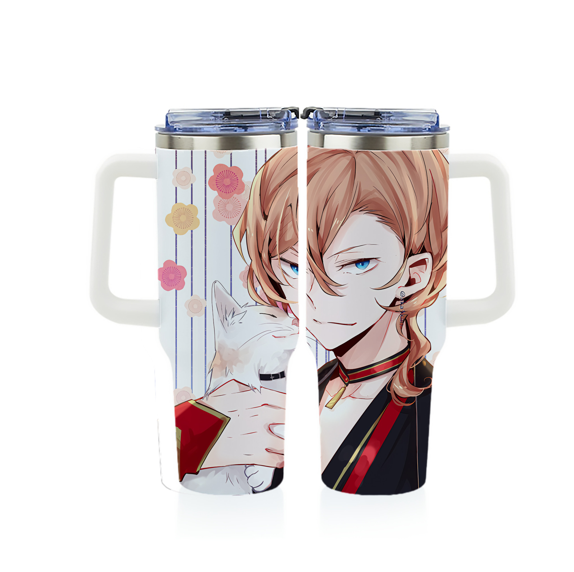 （画像用） 文豪ストレイドッグス Bungo Stray Dogs 1200ｍLフルプリント車用タンブラー