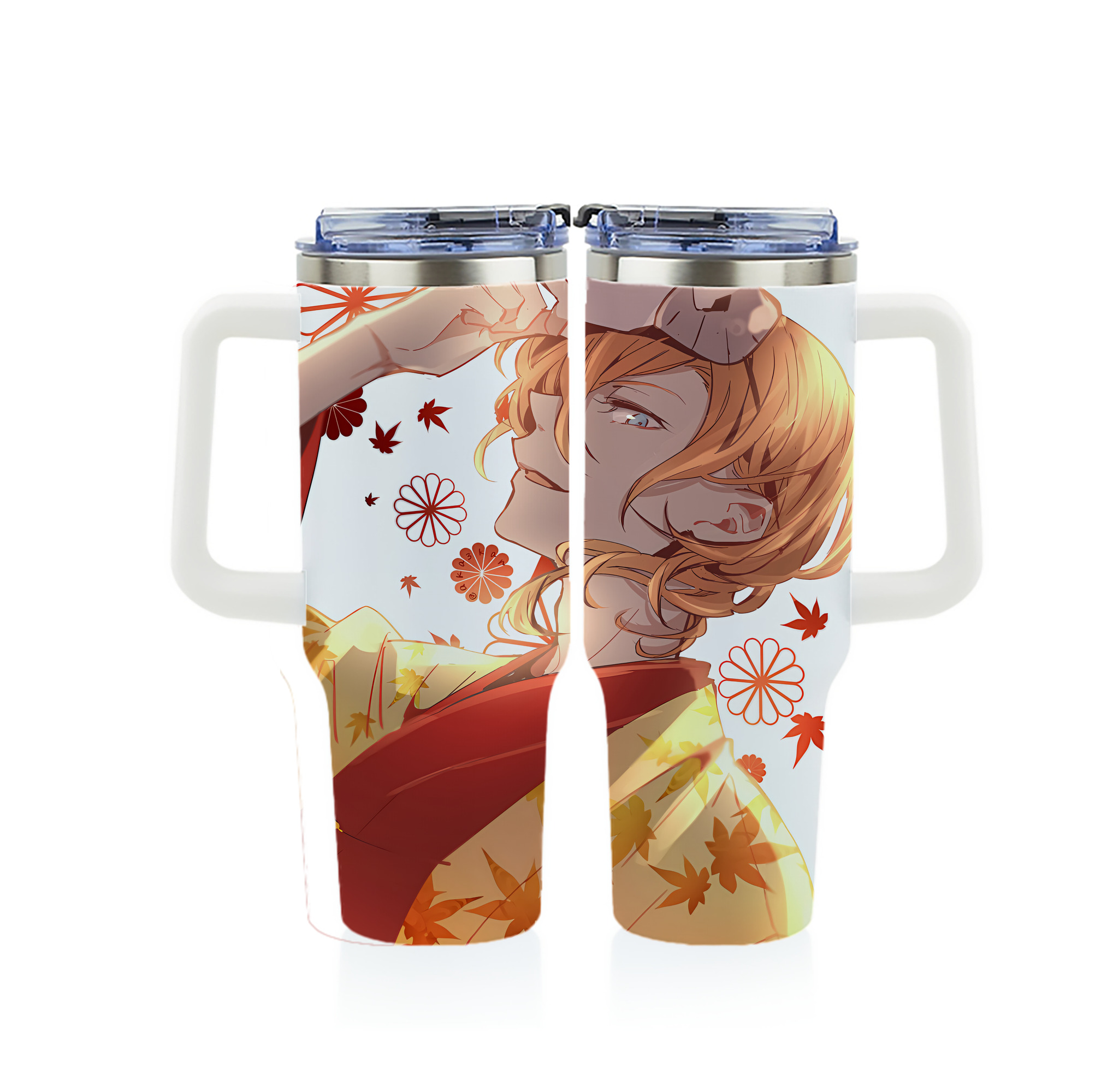 （画像用） 文豪ストレイドッグス Bungo Stray Dogs 1200ｍLフルプリント車用タンブラー
