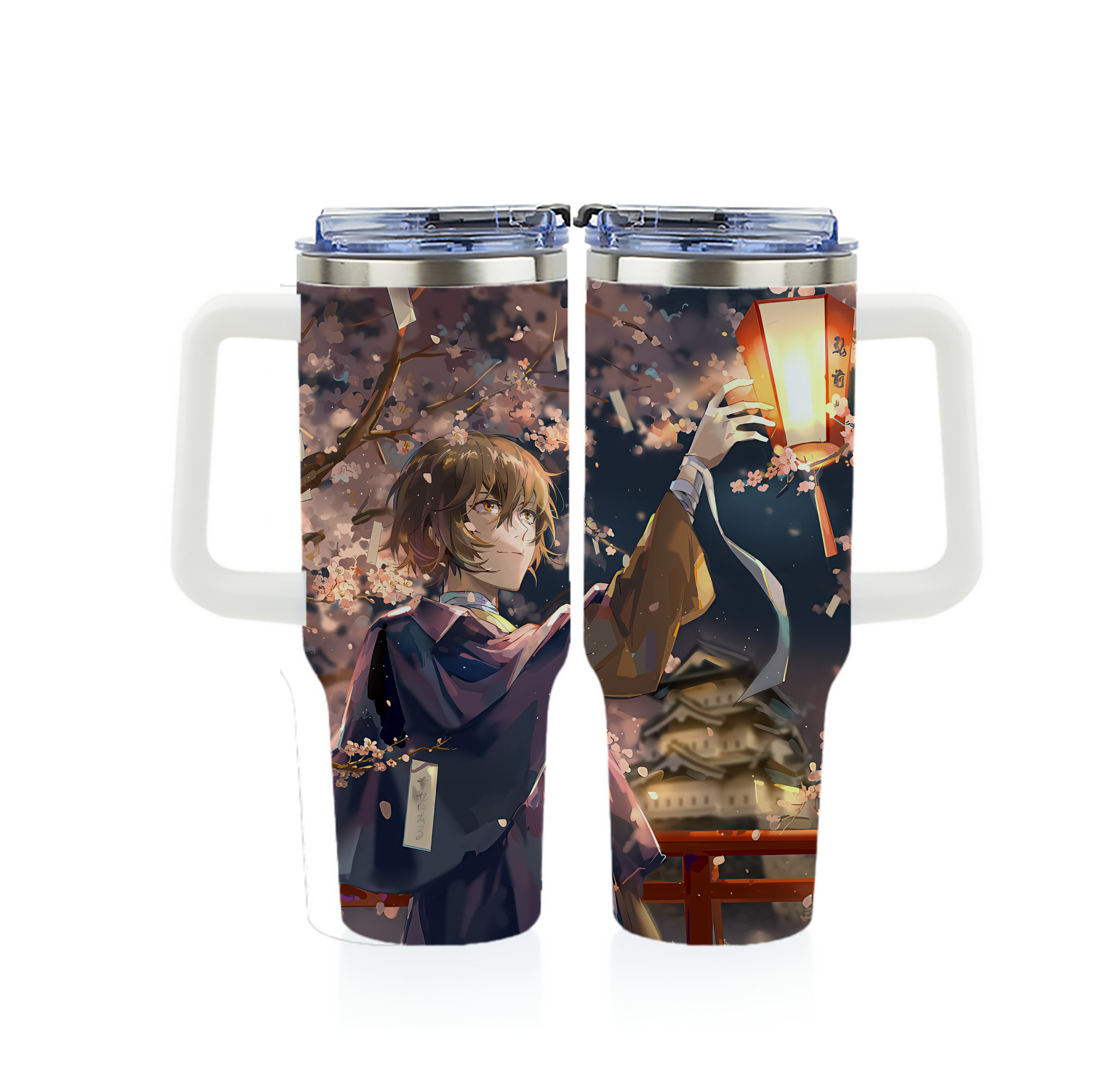 （画像用） 文豪ストレイドッグス Bungo Stray Dogs 1200ｍLフルプリント車用タンブラー