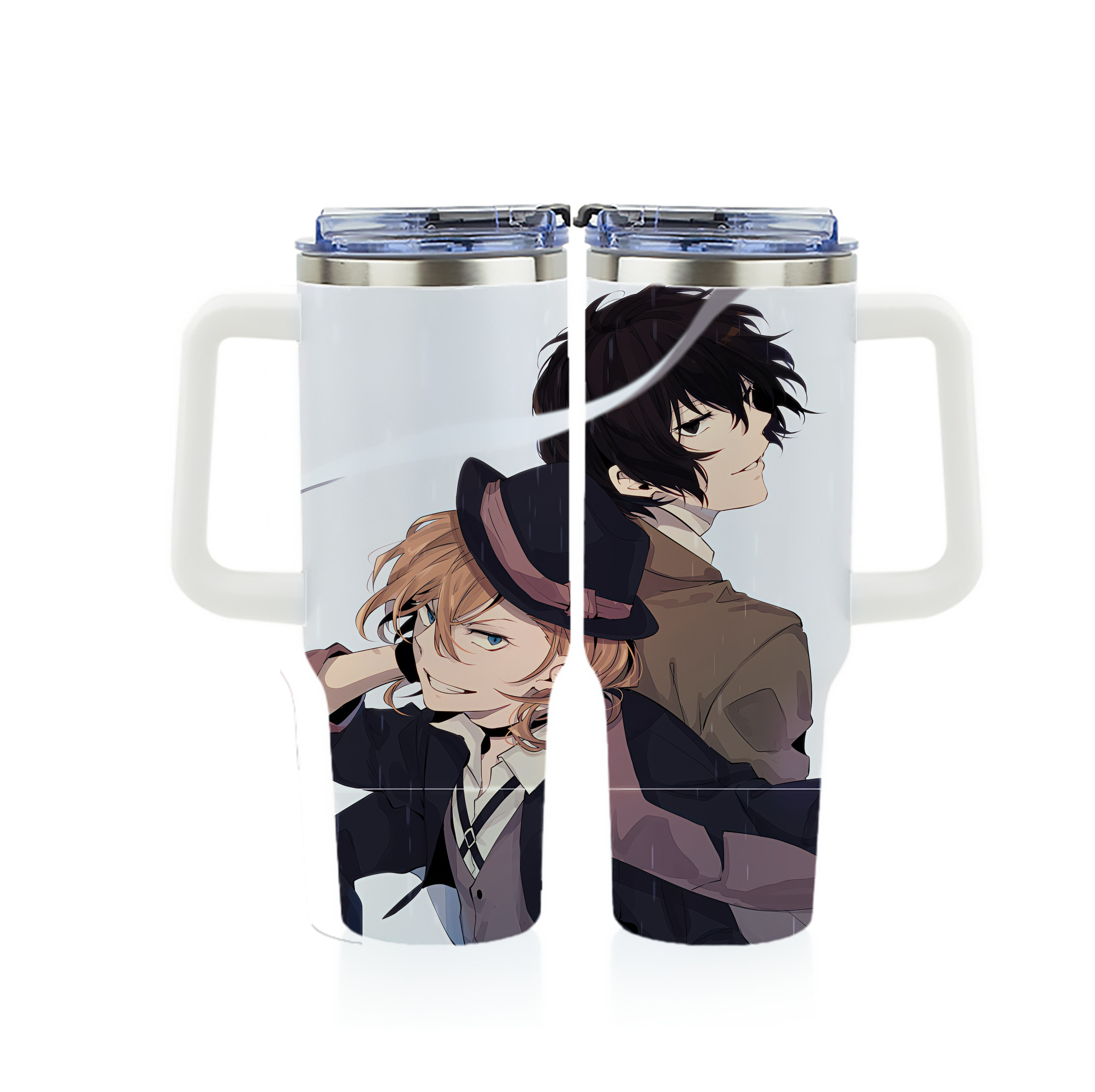 （画像用） 文豪ストレイドッグス Bungo Stray Dogs 1200ｍLフルプリント車用タンブラー