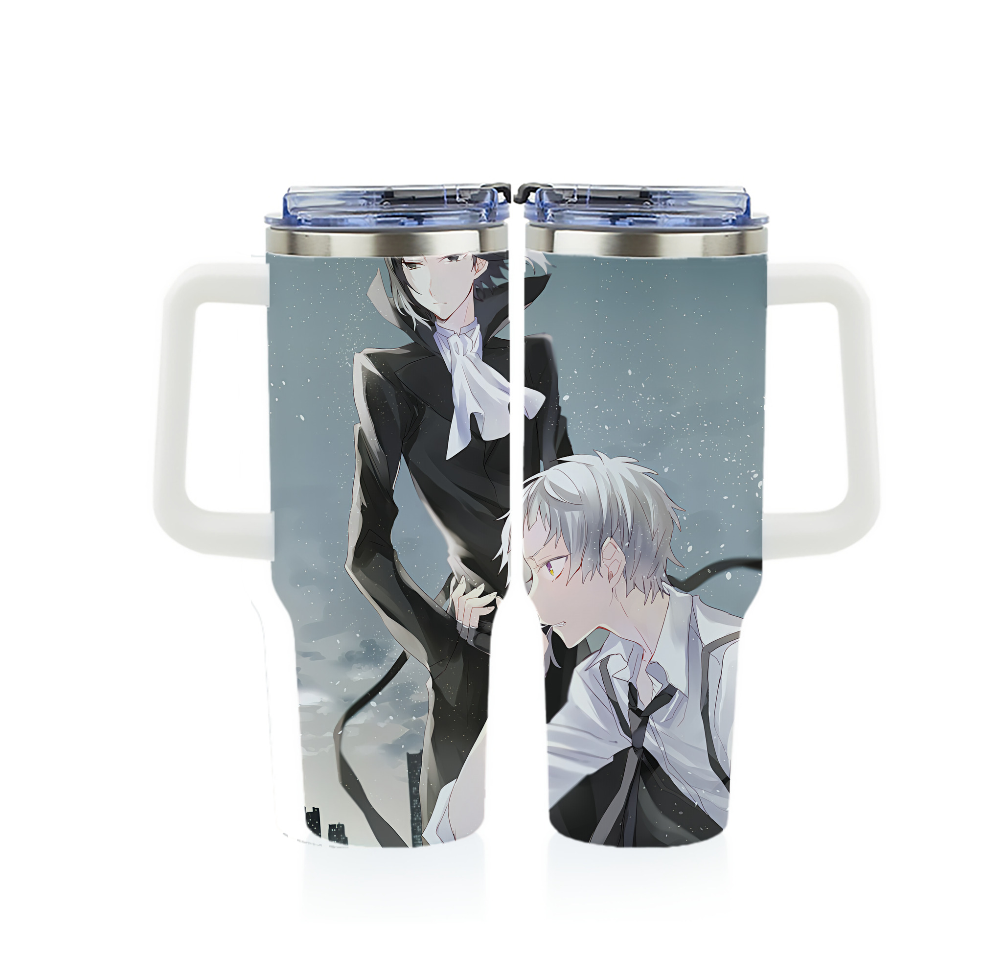 （画像用） 文豪ストレイドッグス Bungo Stray Dogs 1200ｍLフルプリント車用タンブラー