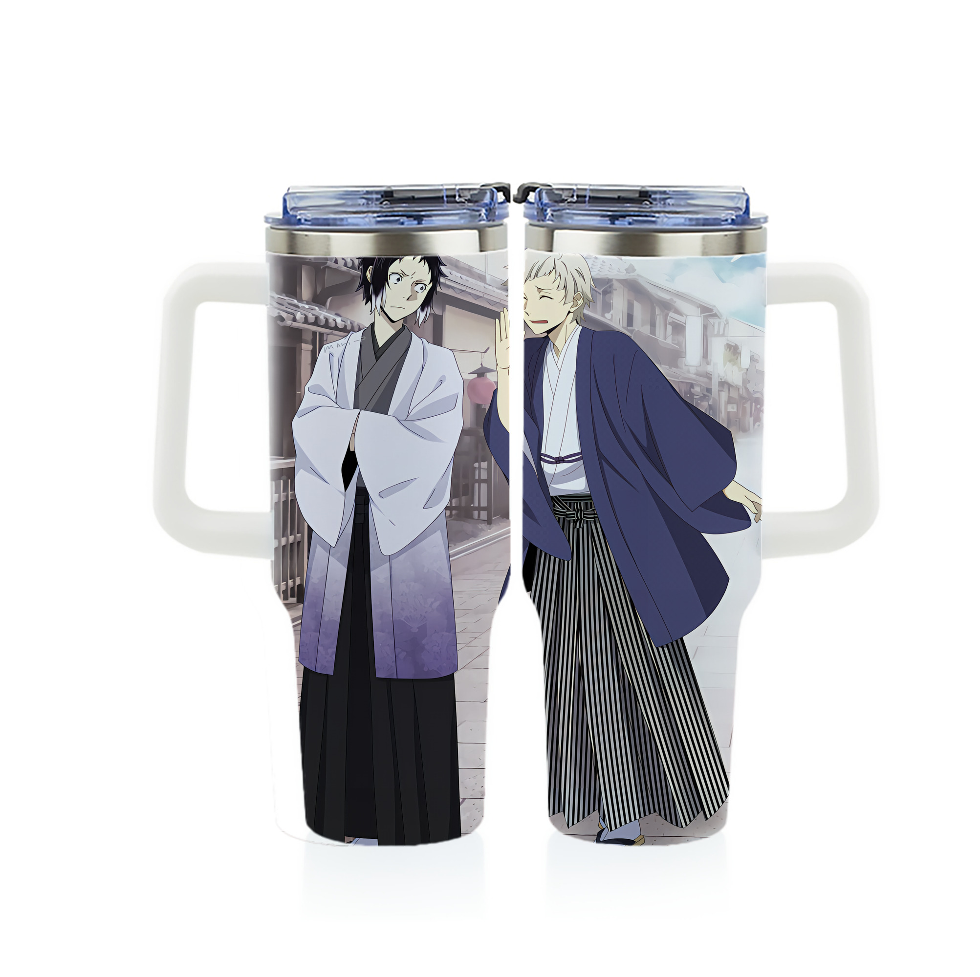 （画像用） 文豪ストレイドッグス Bungo Stray Dogs 1200ｍLフルプリント車用タンブラー