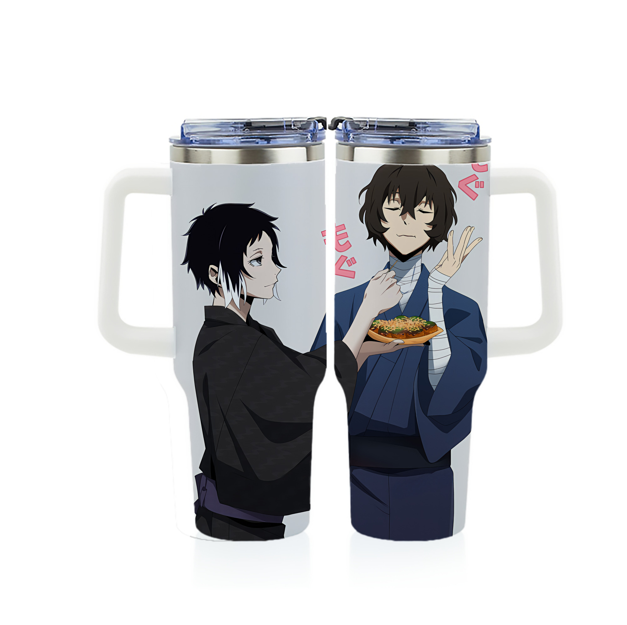 （画像用） 文豪ストレイドッグス Bungo Stray Dogs 1200ｍLフルプリント車用タンブラー
