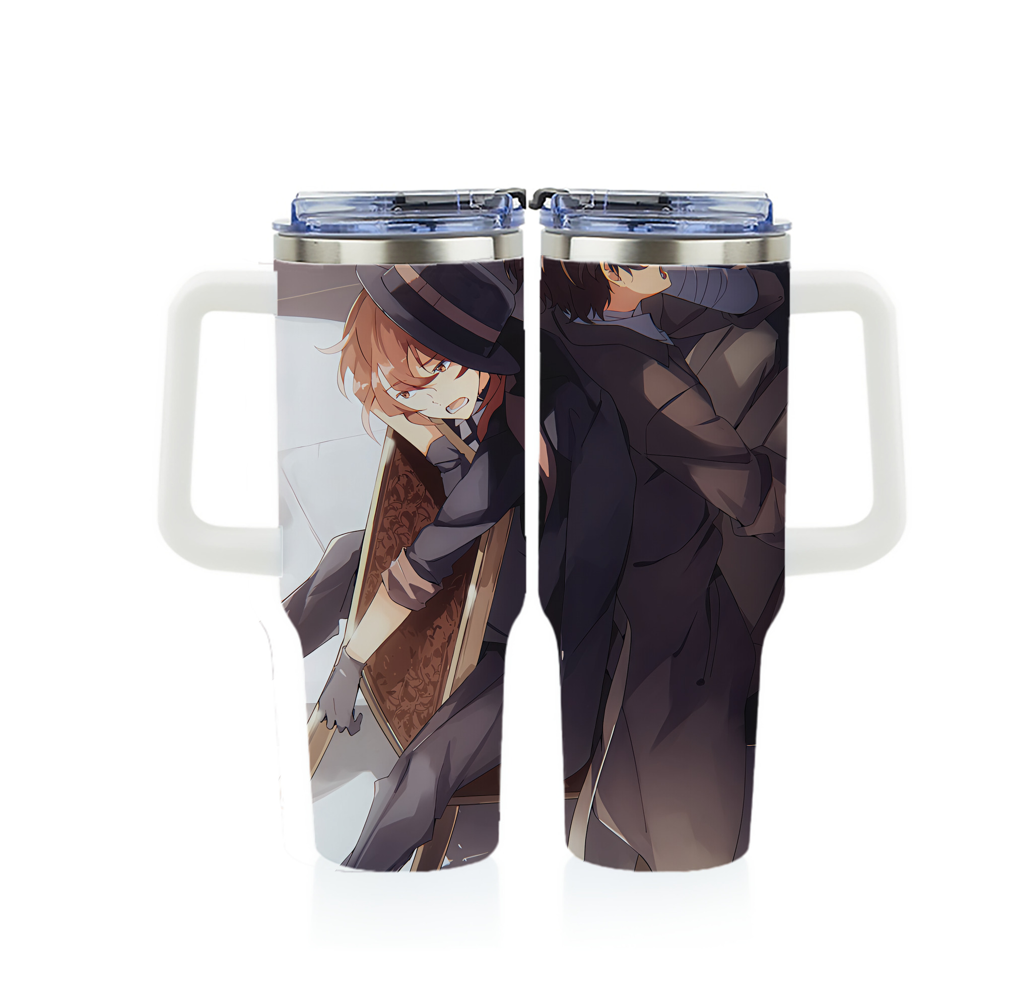 （画像用） 文豪ストレイドッグス Bungo Stray Dogs 1200ｍLフルプリント車用タンブラー