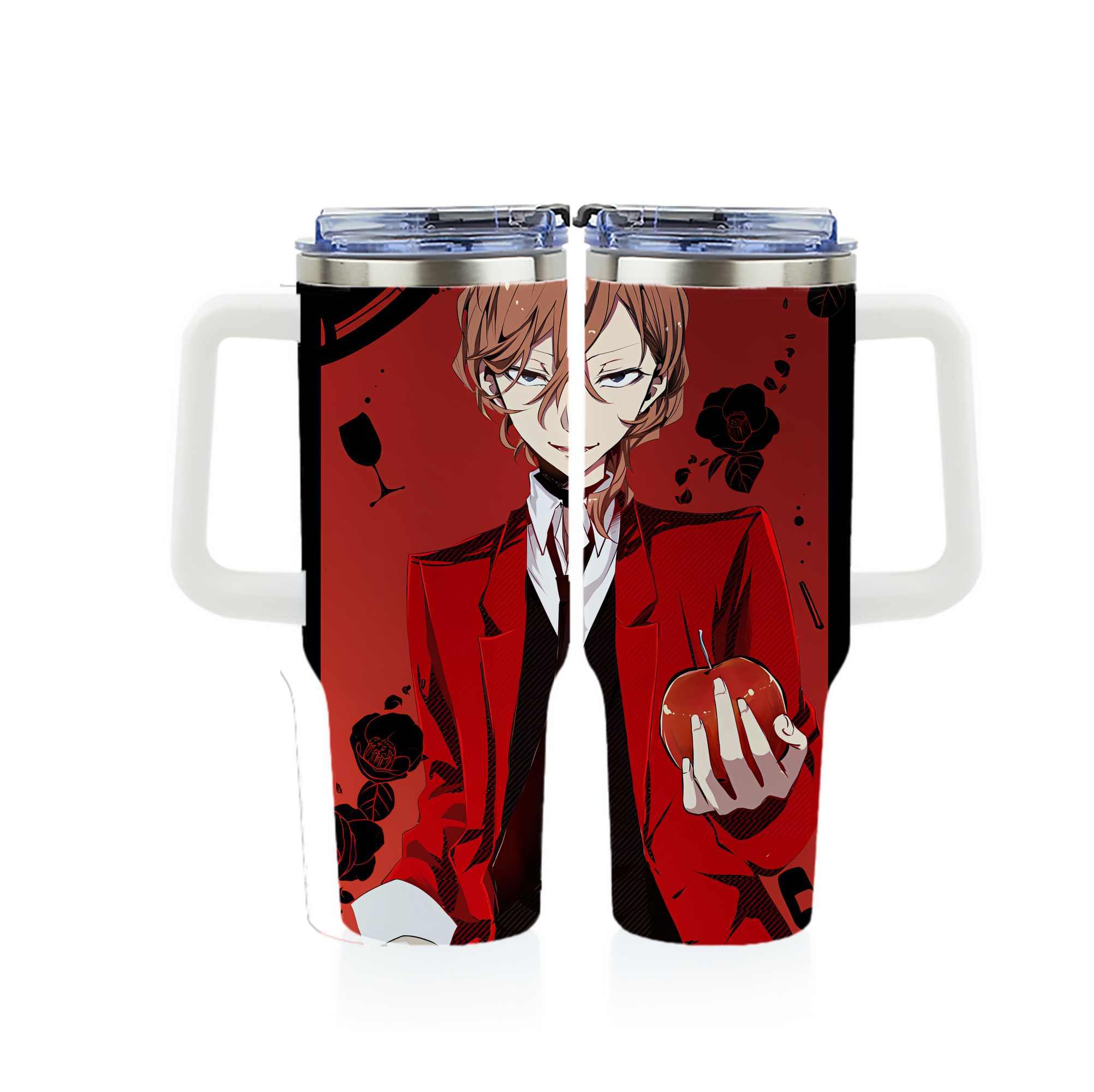 （画像用） 文豪ストレイドッグス Bungo Stray Dogs 1200ｍLフルプリント車用タンブラー