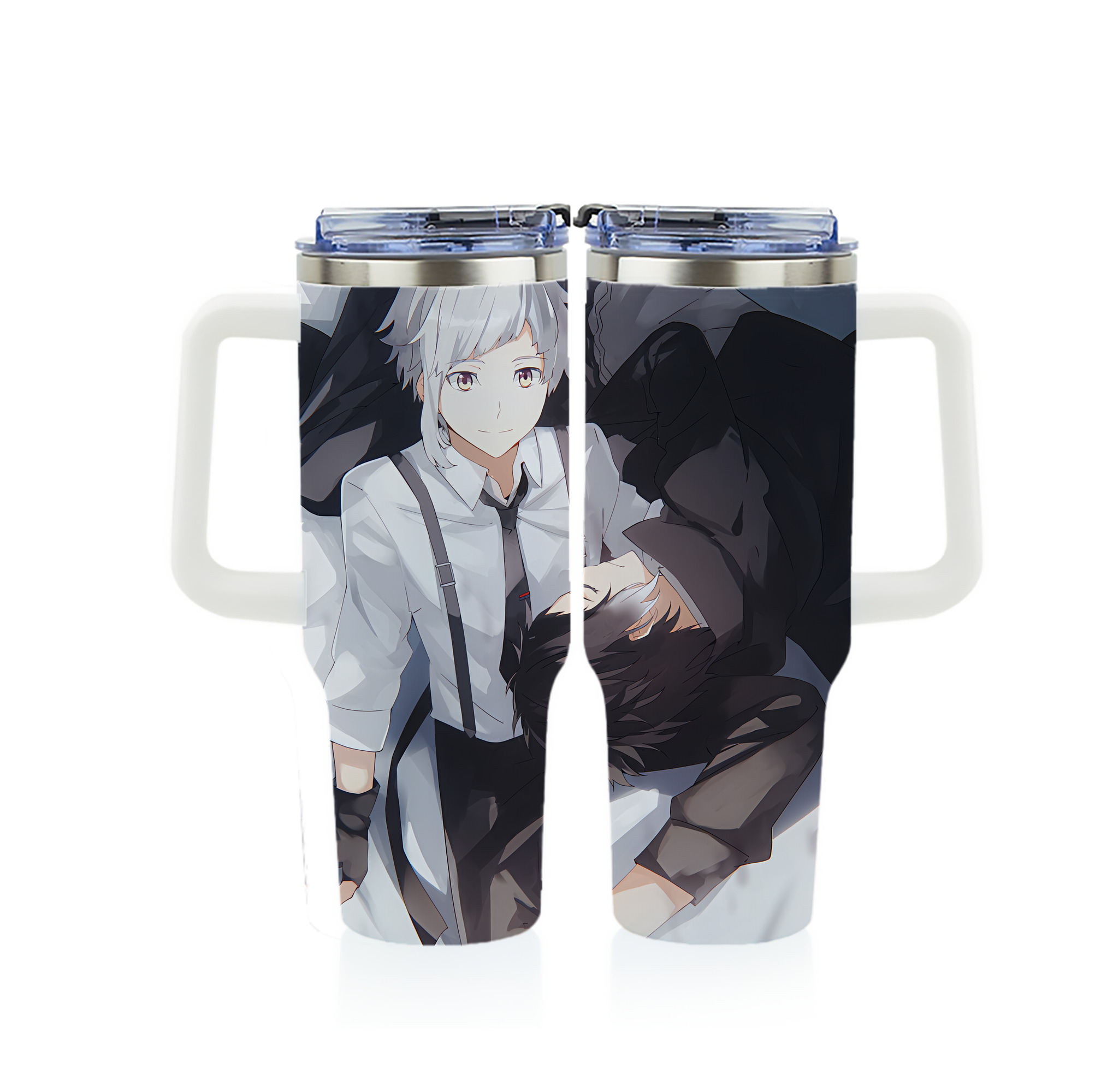（画像用） 文豪ストレイドッグス Bungo Stray Dogs 1200ｍLフルプリント車用タンブラー