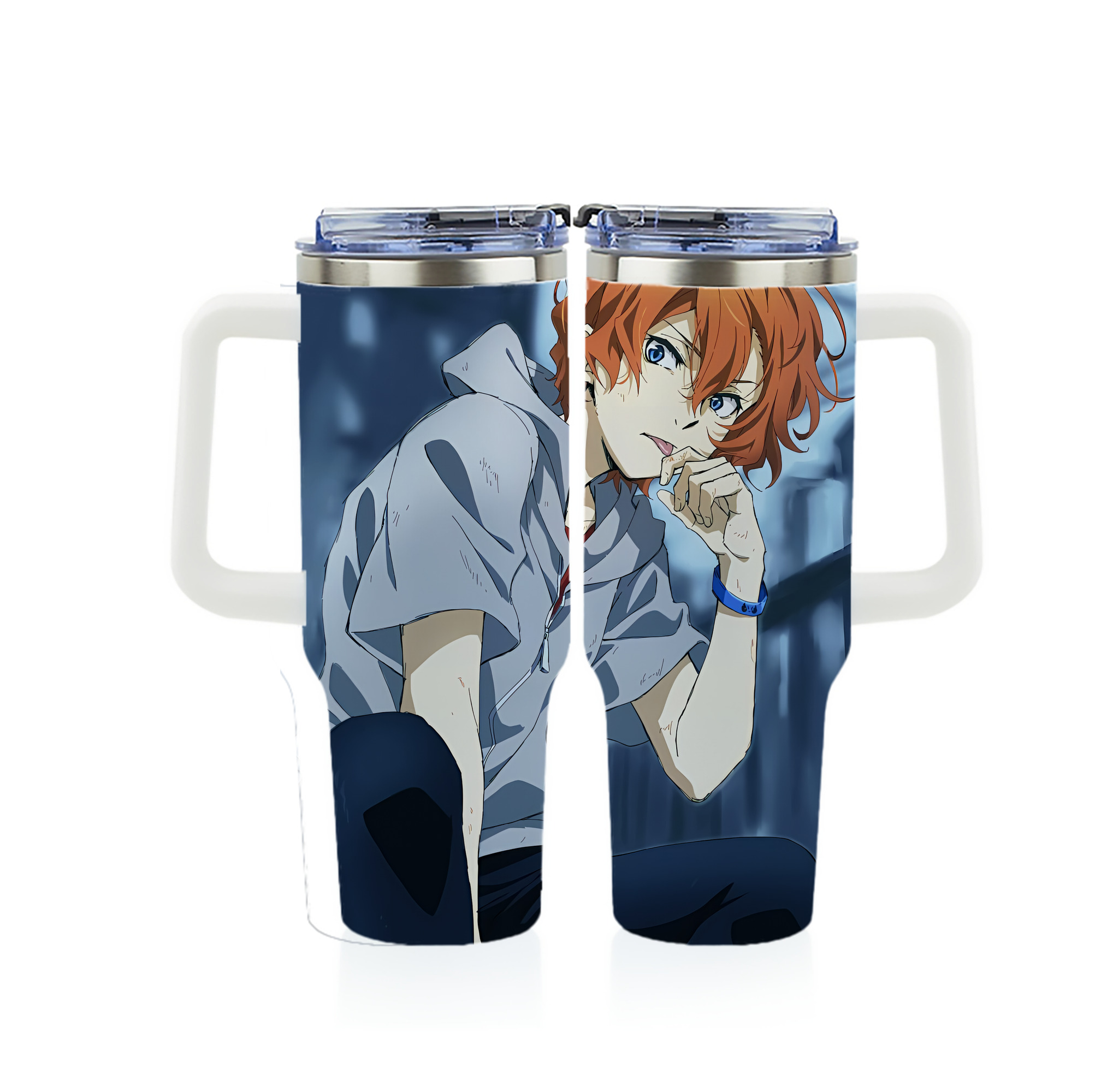 （画像用） 文豪ストレイドッグス Bungo Stray Dogs 1200ｍLフルプリント車用タンブラー