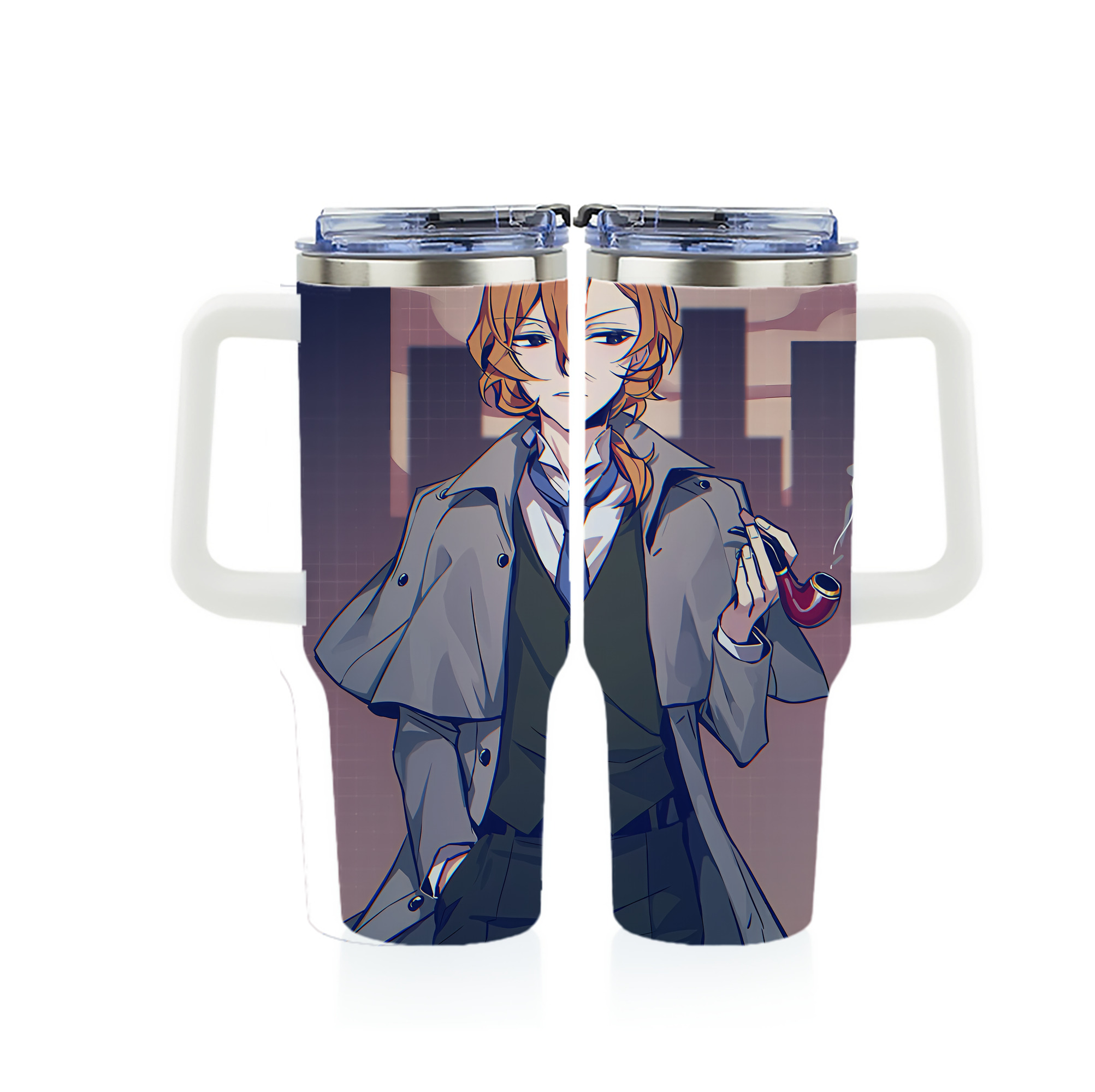 （画像用） 文豪ストレイドッグス Bungo Stray Dogs 1200ｍLフルプリント車用タンブラー
