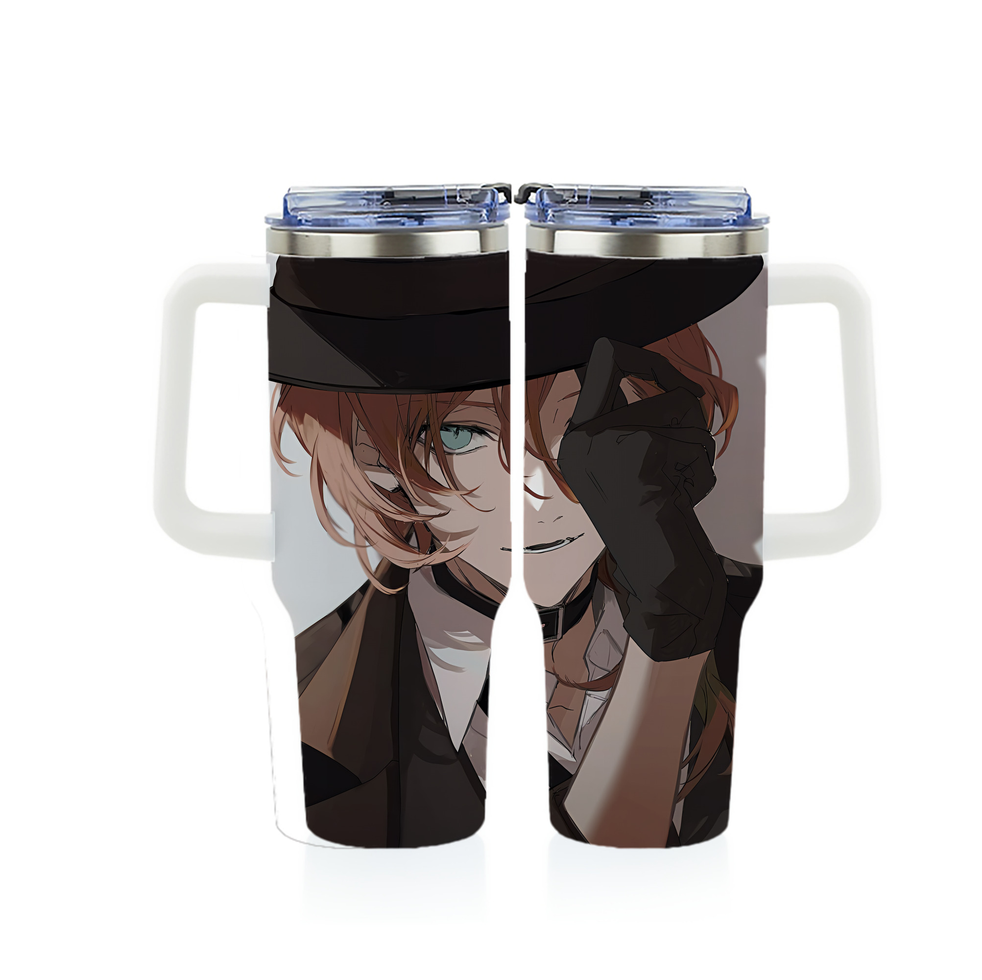 （画像用） 文豪ストレイドッグス Bungo Stray Dogs 1200ｍLフルプリント車用タンブラー