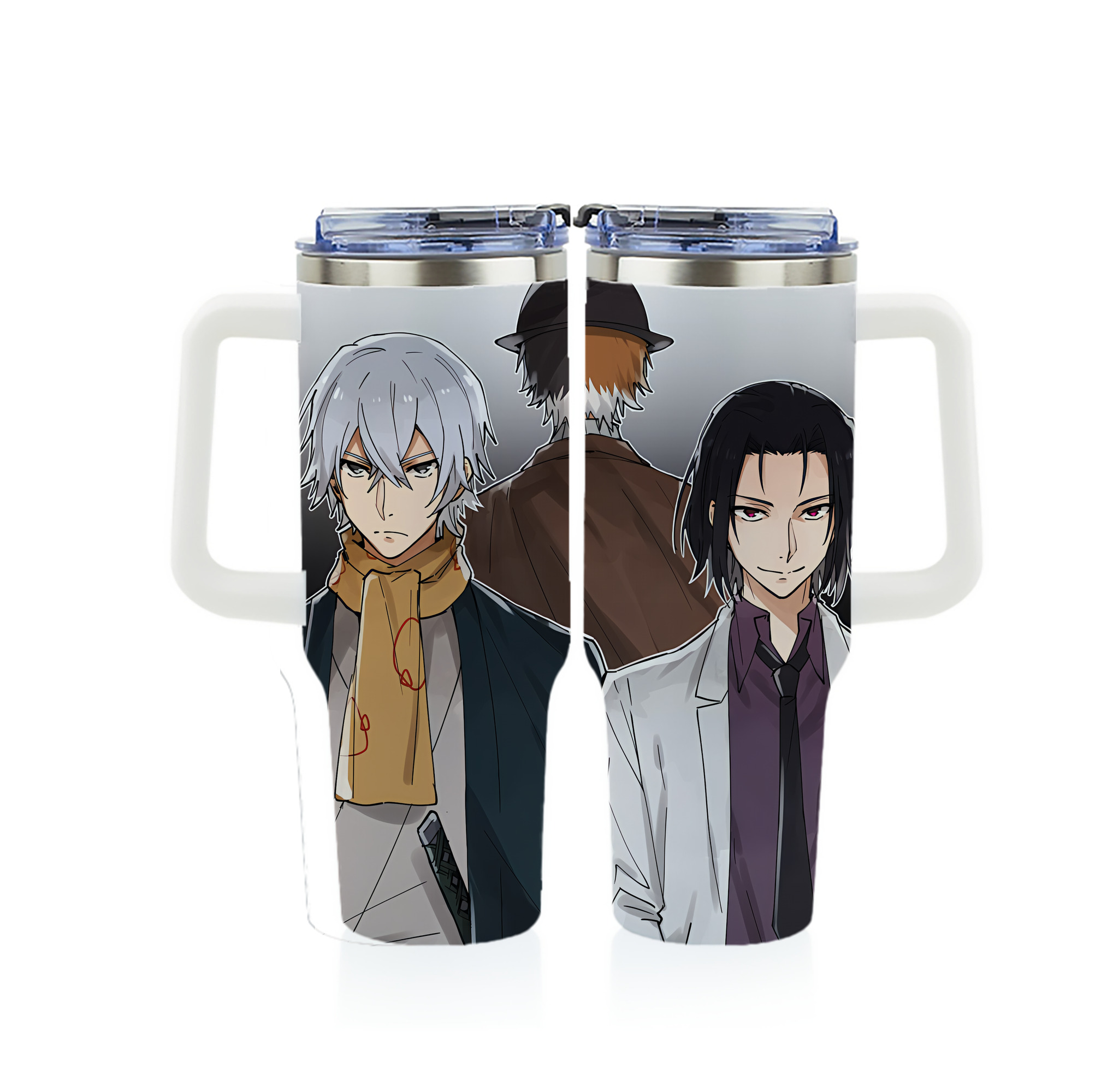 （画像用） 文豪ストレイドッグス Bungo Stray Dogs 1200ｍLフルプリント車用タンブラー