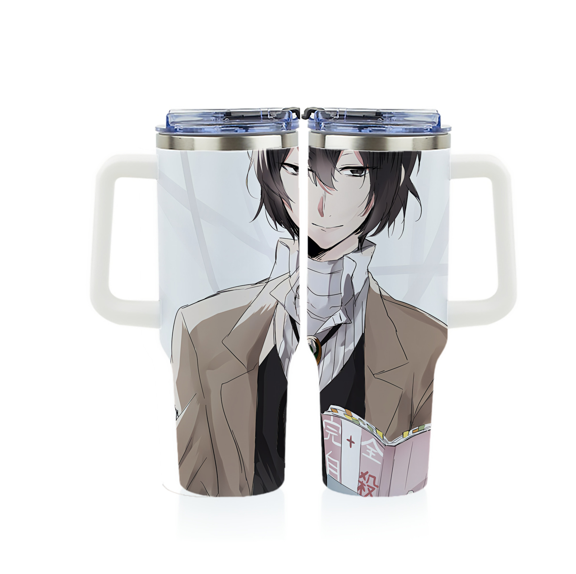 （画像用） 文豪ストレイドッグス Bungo Stray Dogs 1200ｍLフルプリント車用タンブラー