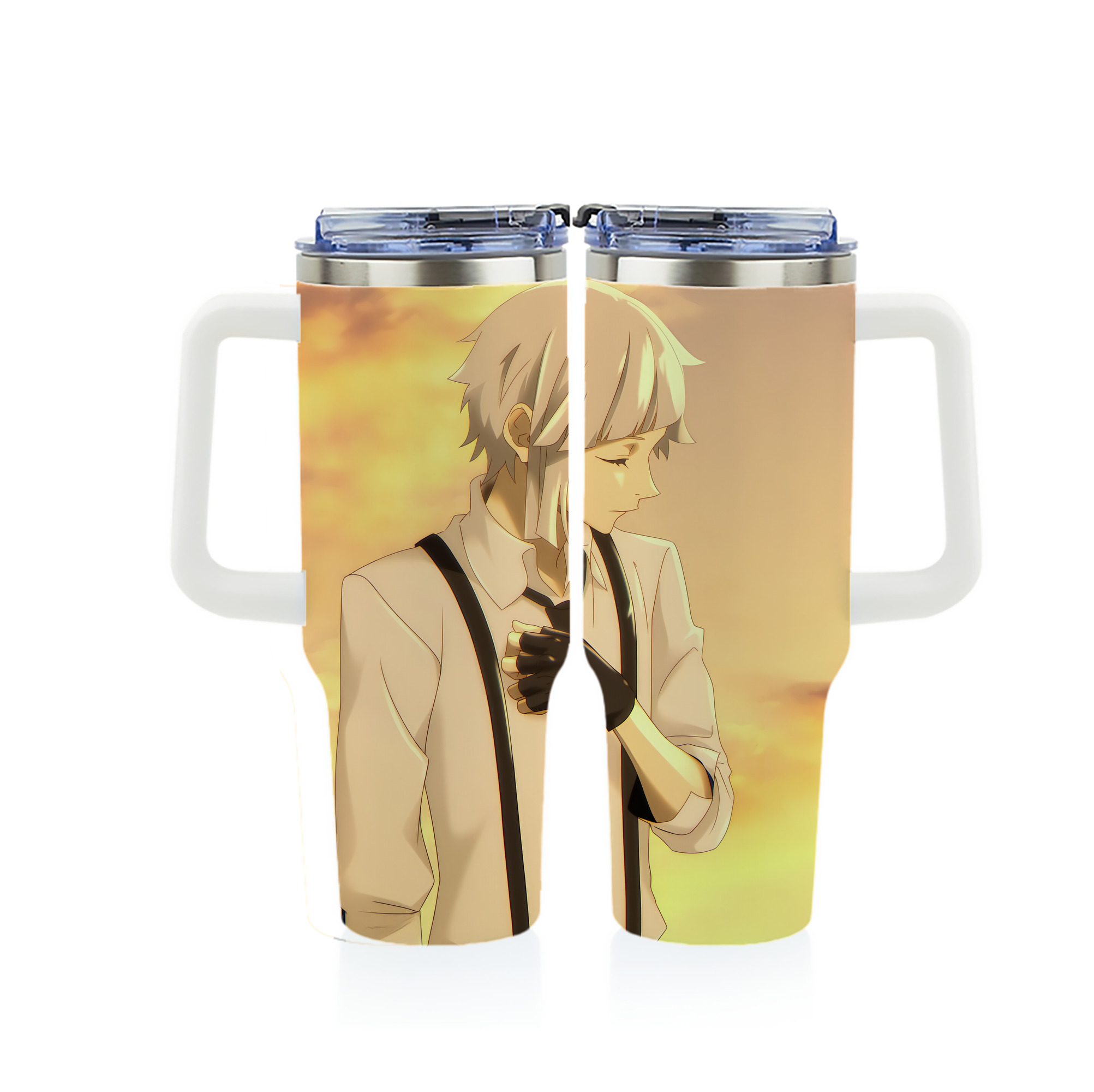 （画像用） 文豪ストレイドッグス Bungo Stray Dogs 1200ｍLフルプリント車用タンブラー