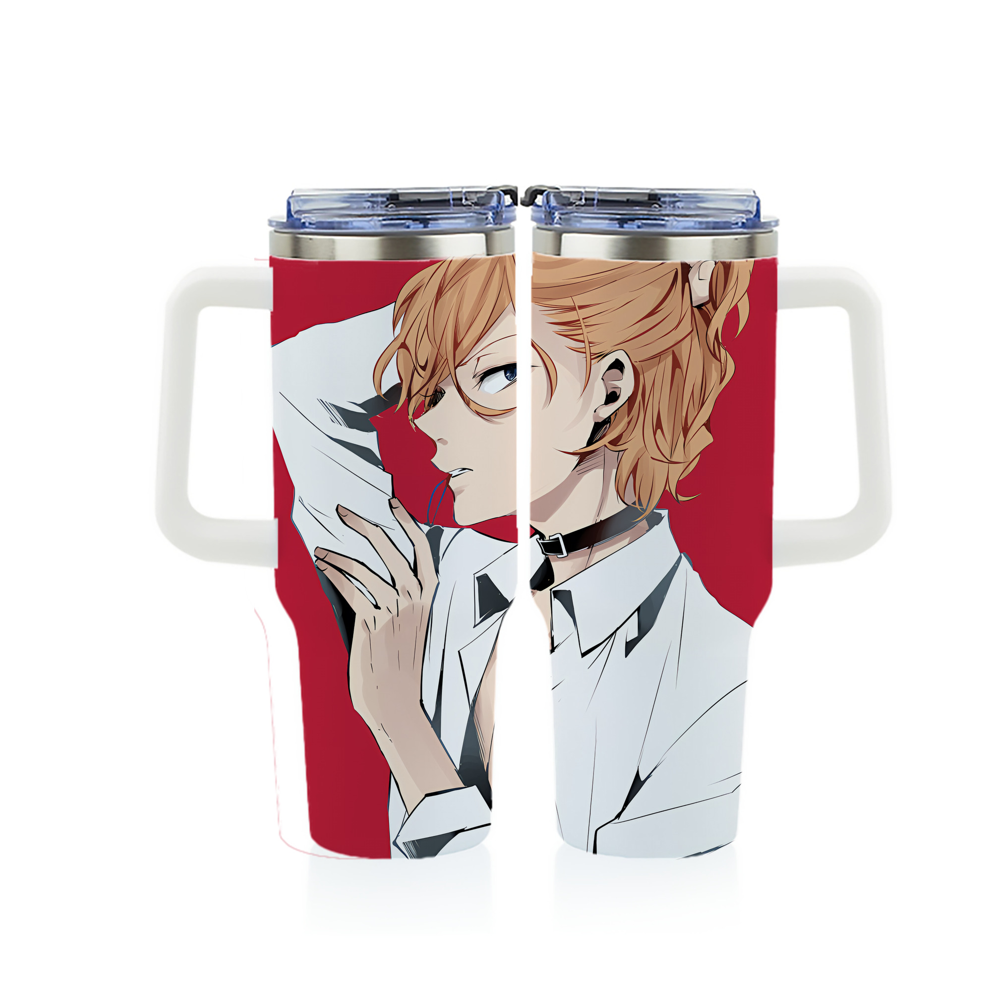 （画像用） 文豪ストレイドッグス Bungo Stray Dogs 1200ｍLフルプリント車用タンブラー