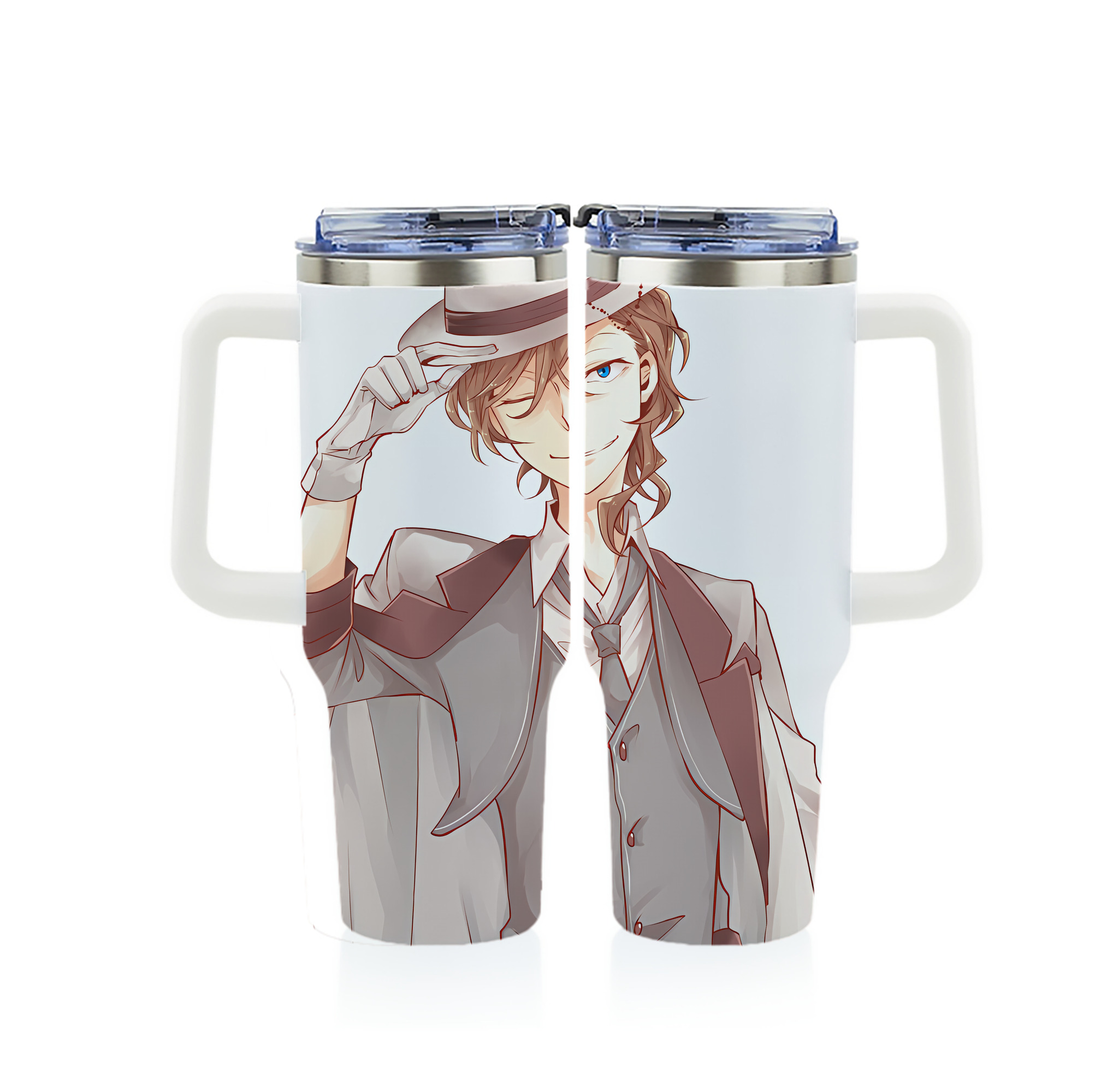 （画像用） 文豪ストレイドッグス Bungo Stray Dogs 1200ｍLフルプリント車用タンブラー