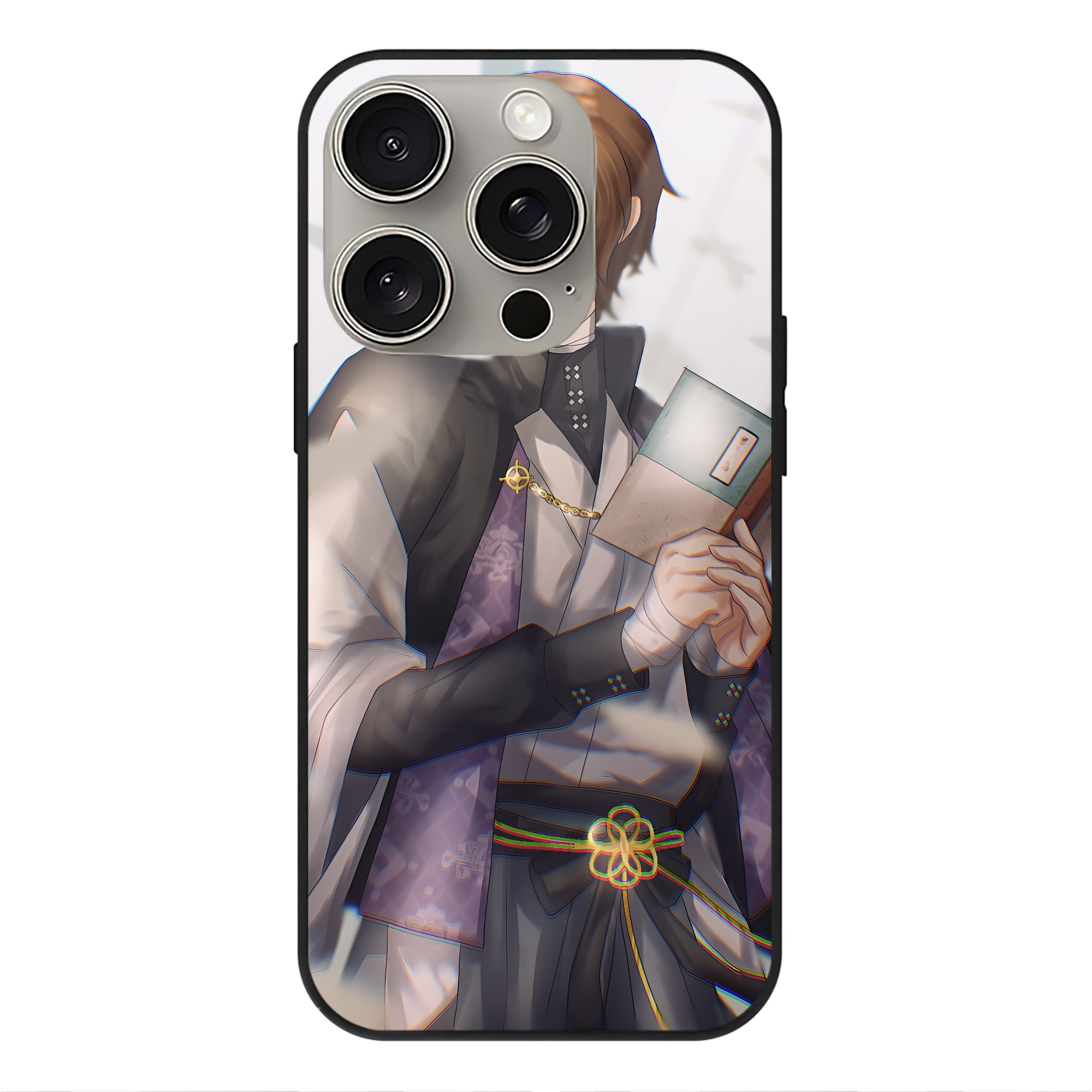 （画像用） 文豪ストレイドッグス Bungo Stray Dogs 【iPhone15Pro対応】スマホケース 耐衝撃＆黄変防止 背面ガラス