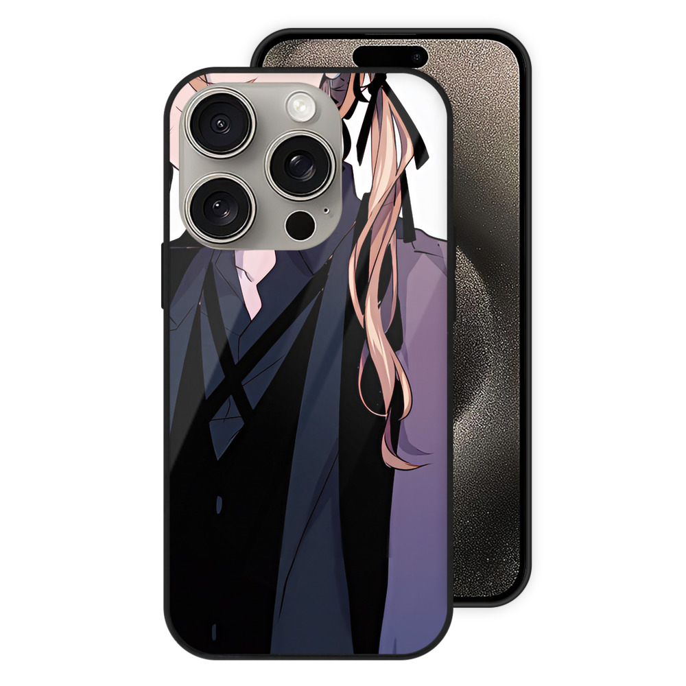 （画像用） 文豪ストレイドッグス Bungo Stray Dogs 【iPhone15Pro対応】スマホケース 耐衝撃＆黄変防止 背面ガラス