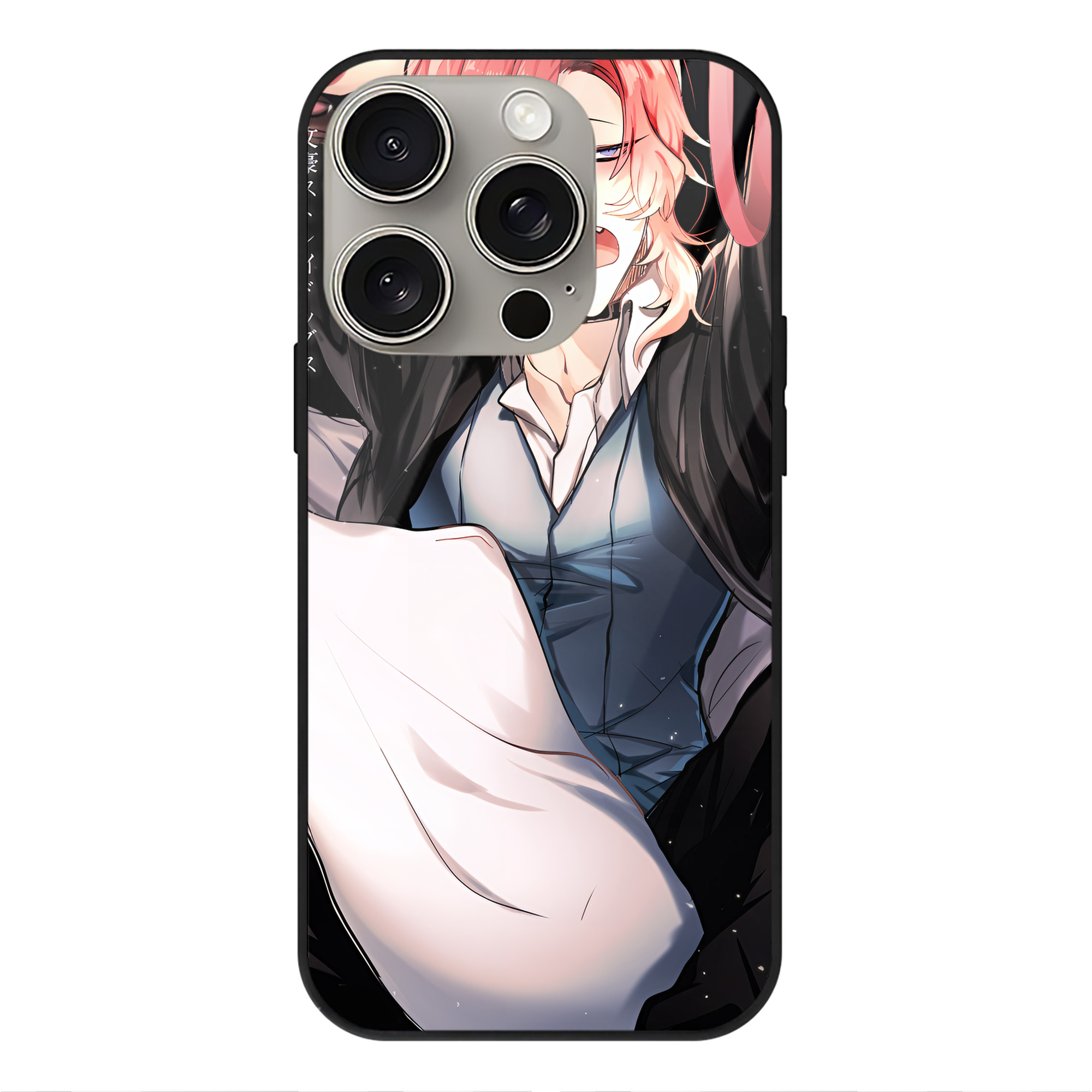 （画像用） 文豪ストレイドッグス Bungo Stray Dogs 【iPhone15Pro対応】スマホケース 耐衝撃＆黄変防止 背面ガラス