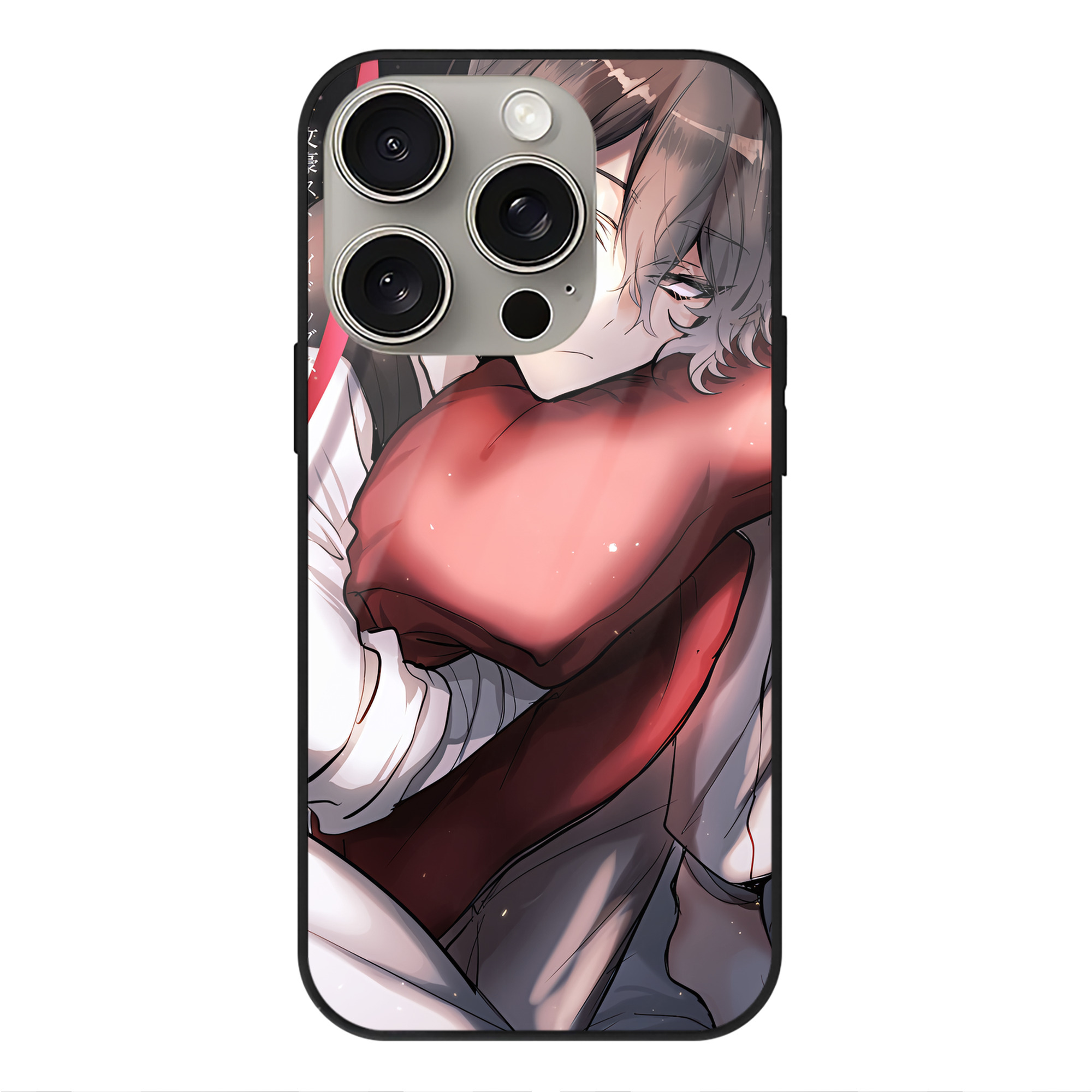 （画像用） 文豪ストレイドッグス Bungo Stray Dogs 【iPhone15Pro対応】スマホケース 耐衝撃＆黄変防止 背面ガラス