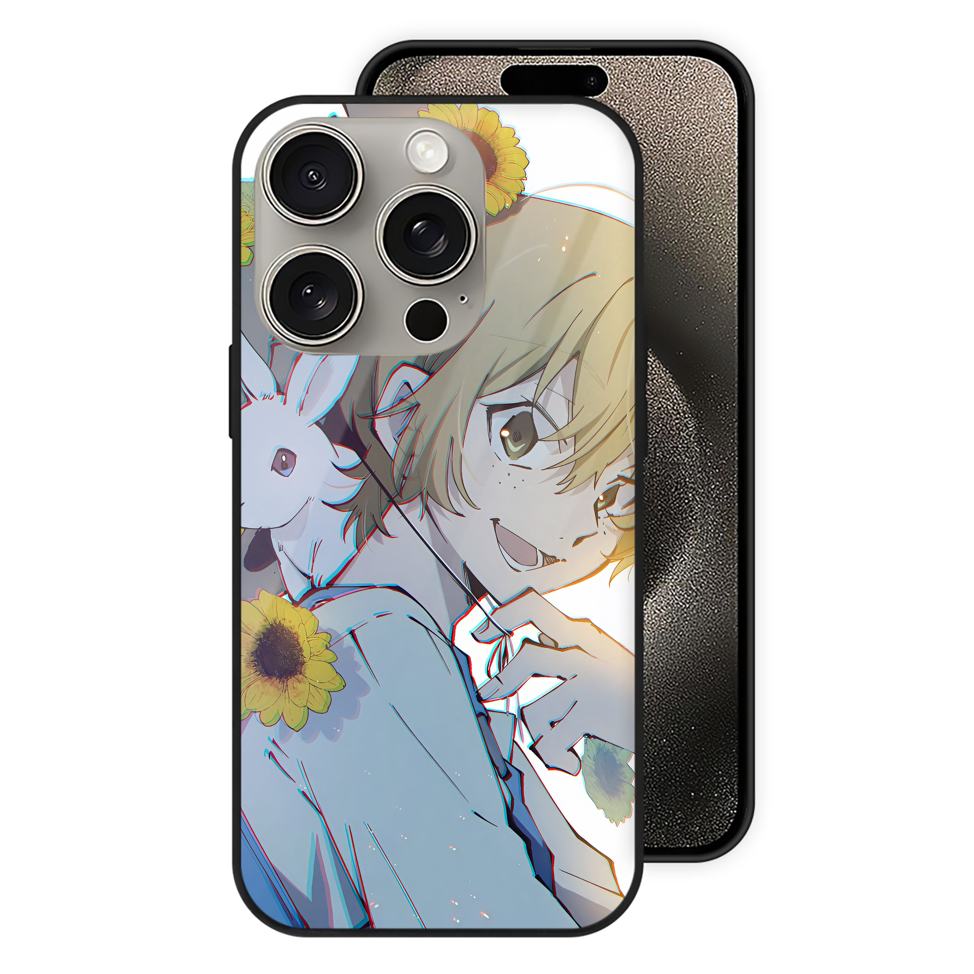 （画像用） 文豪ストレイドッグス Bungo Stray Dogs 【iPhone15Pro対応】スマホケース 耐衝撃＆黄変防止 背面ガラス
