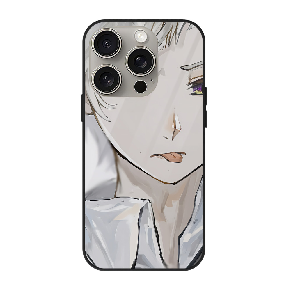 （画像用） 文豪ストレイドッグス Bungo Stray Dogs 【iPhone15Pro対応】スマホケース 耐衝撃＆黄変防止 背面ガラス