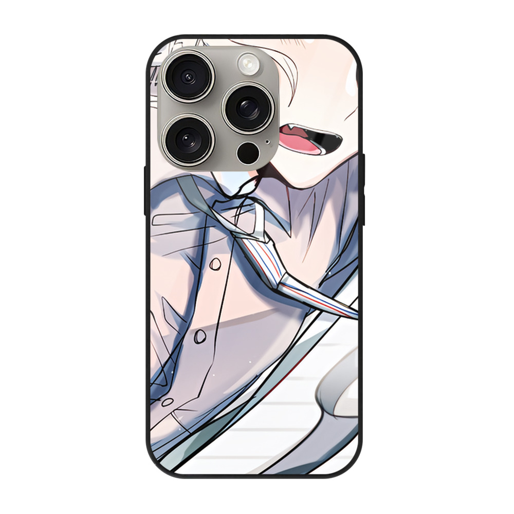 （画像用） 文豪ストレイドッグス Bungo Stray Dogs 【iPhone15Pro対応】スマホケース 耐衝撃＆黄変防止 背面ガラス